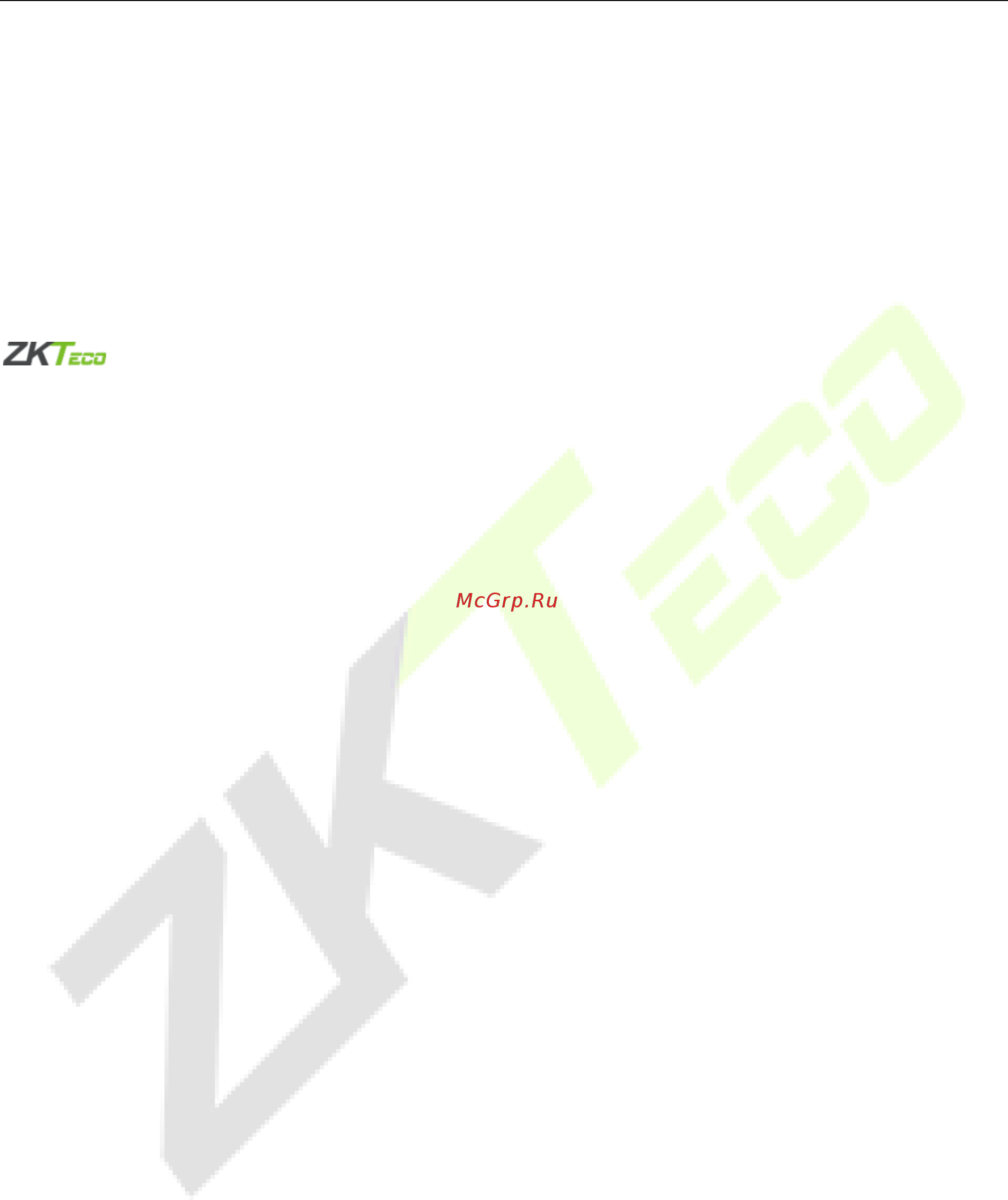Zkteco ZK-TD200 [2/20] Copyright 2020 zkteco co ltd all rights reserved