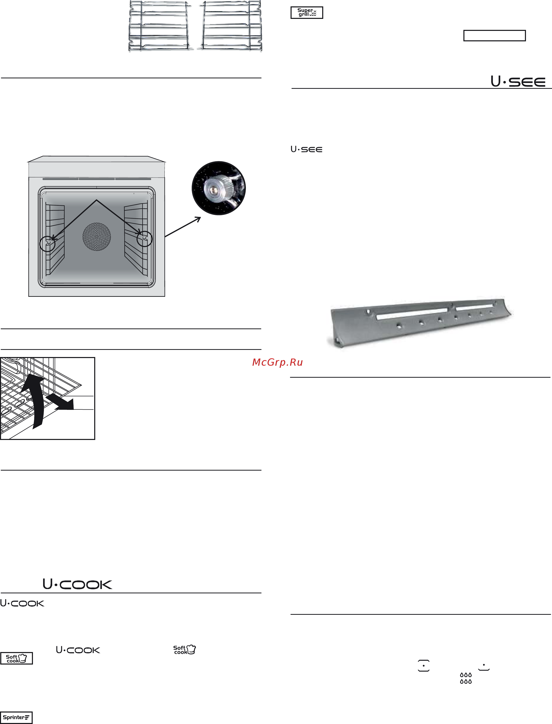 Candy FCP502W/E [12/70] Useful tips