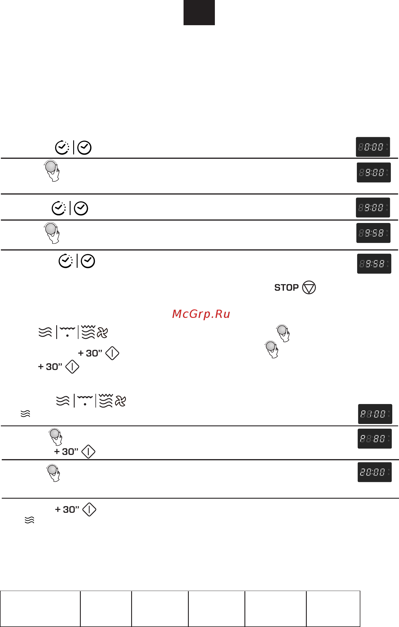 Candy CMXC 25DCS [15/72] Operation instruction