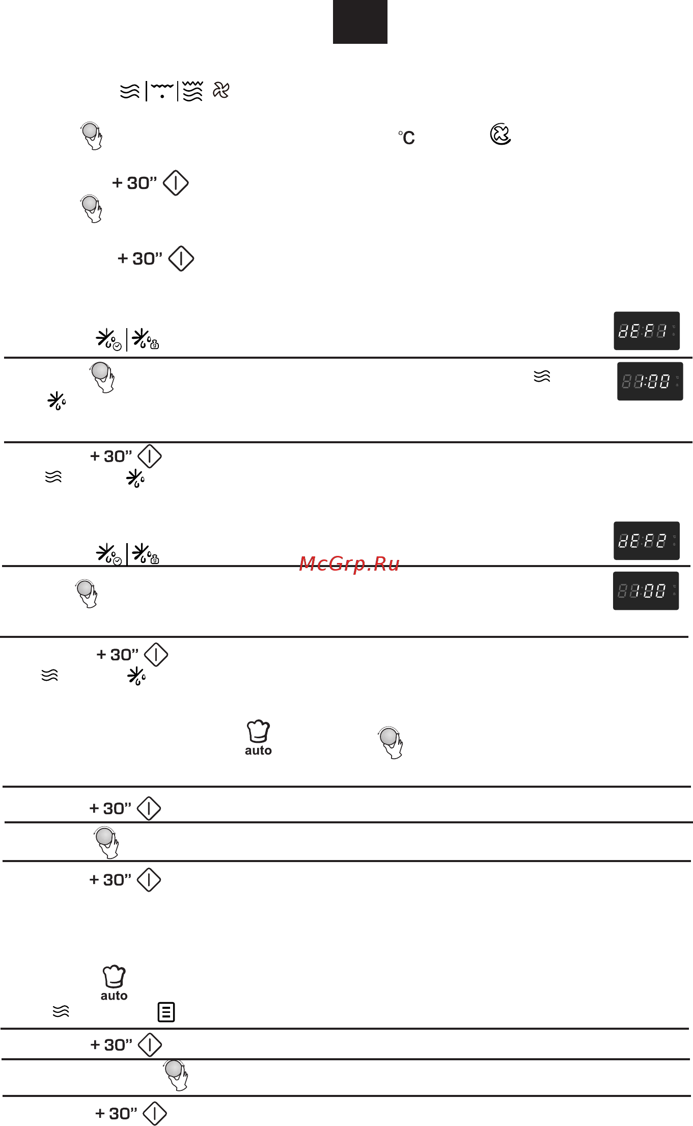 Candy CMXC 25DCS [17/72] Auto menu