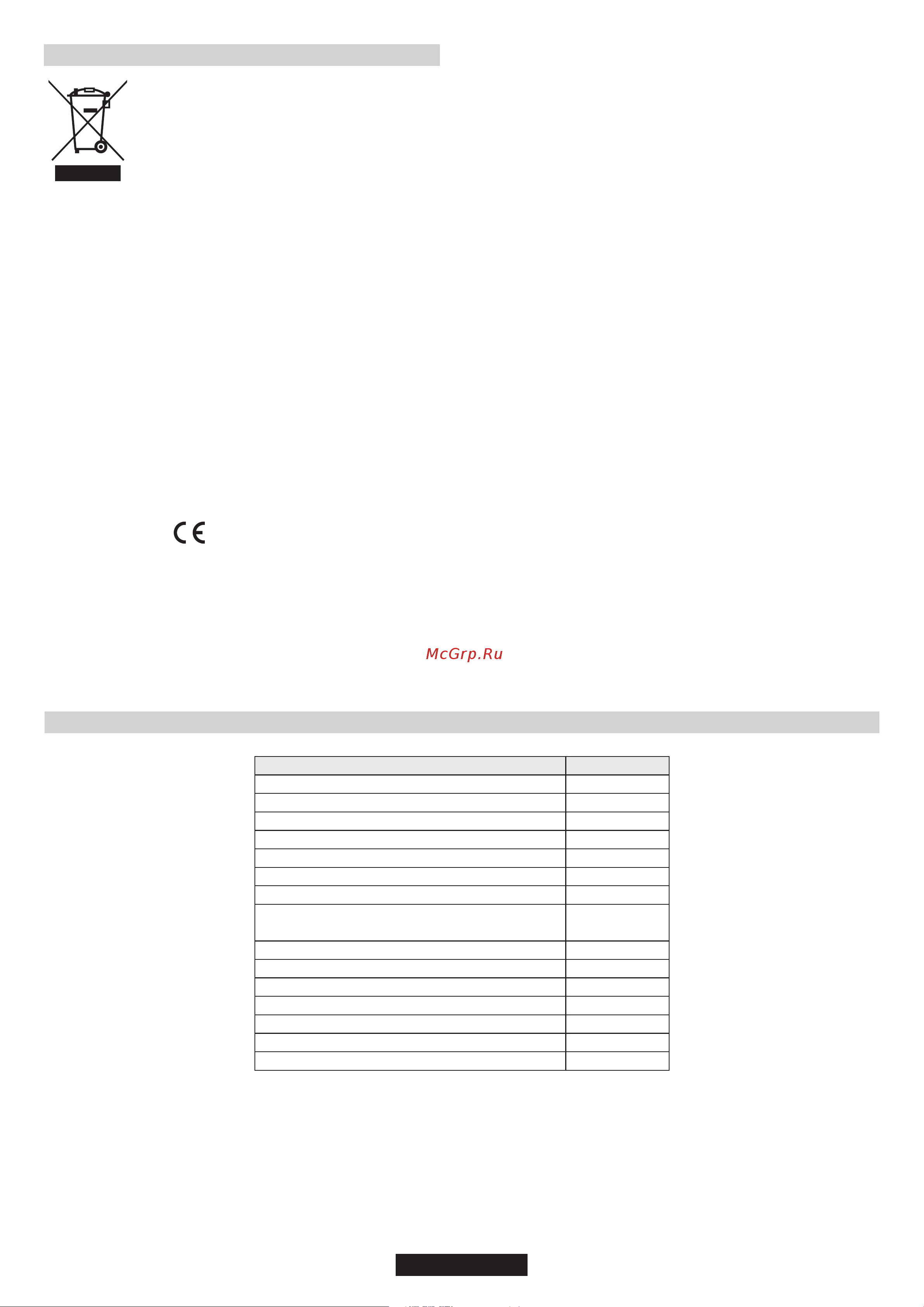 Candy CHW60LX [9/62] Protection de l environnement