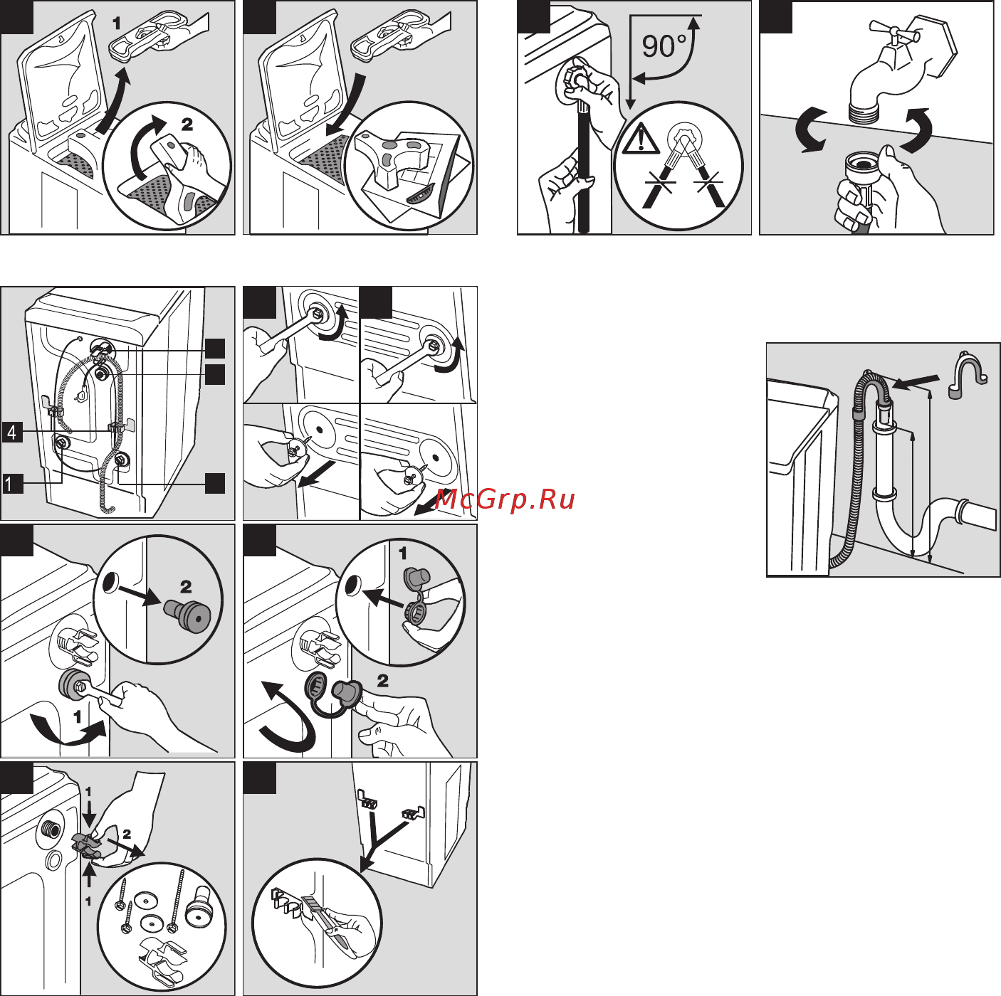 Electrolux EWB 95310 W Руководство пользователя онлайн [11/16] 545041