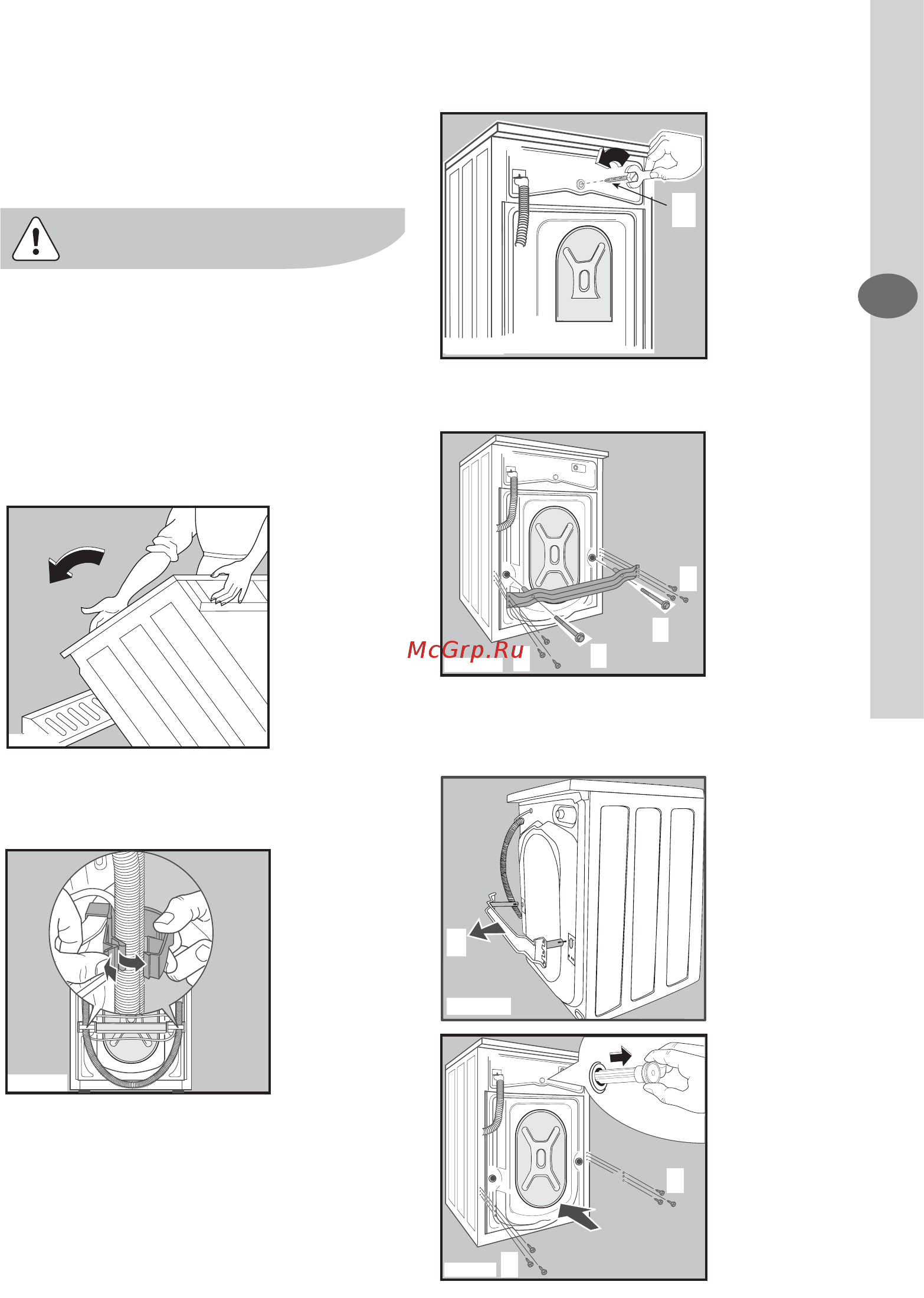 Electrolux EWF 10040W [31/72] Instalacja
