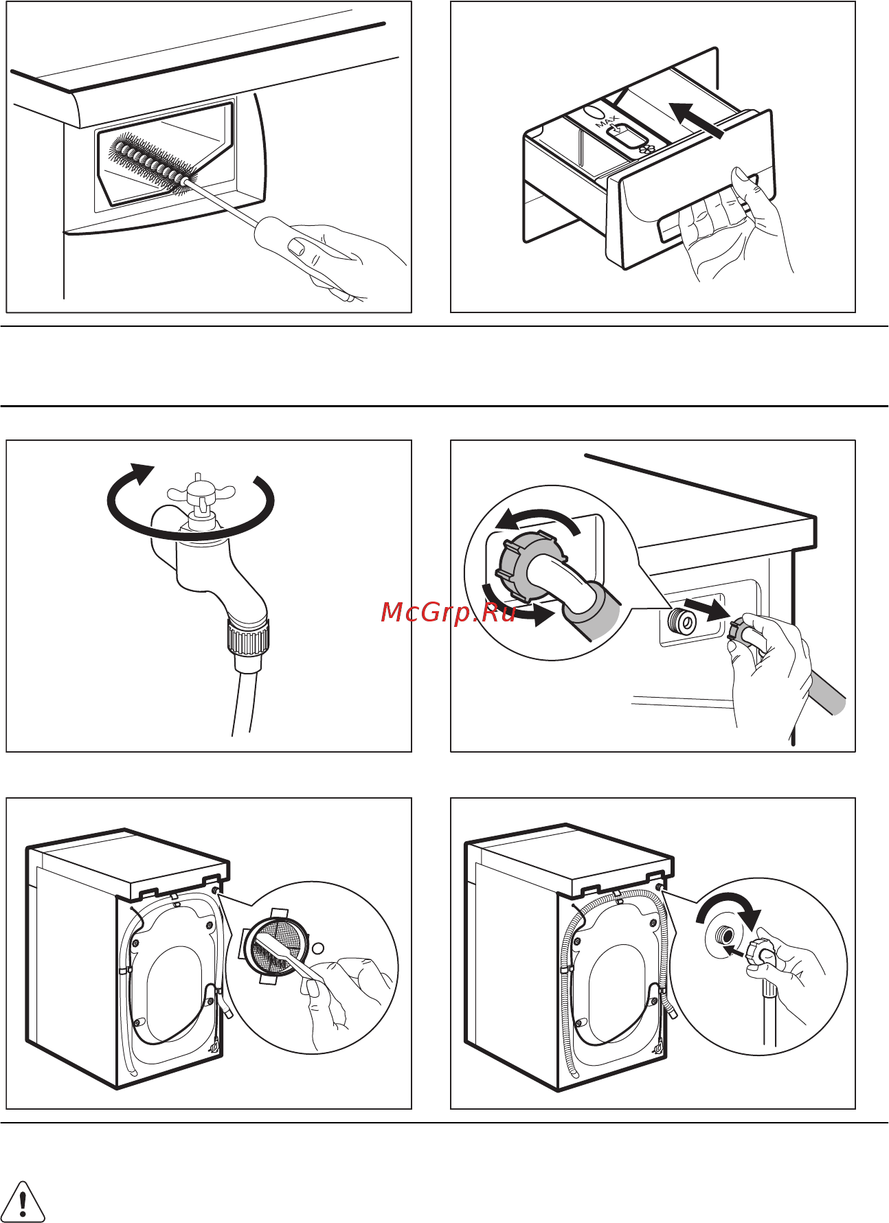 Electrolux EWF 1064 EDU [60/68] Очищення фільтру клапана