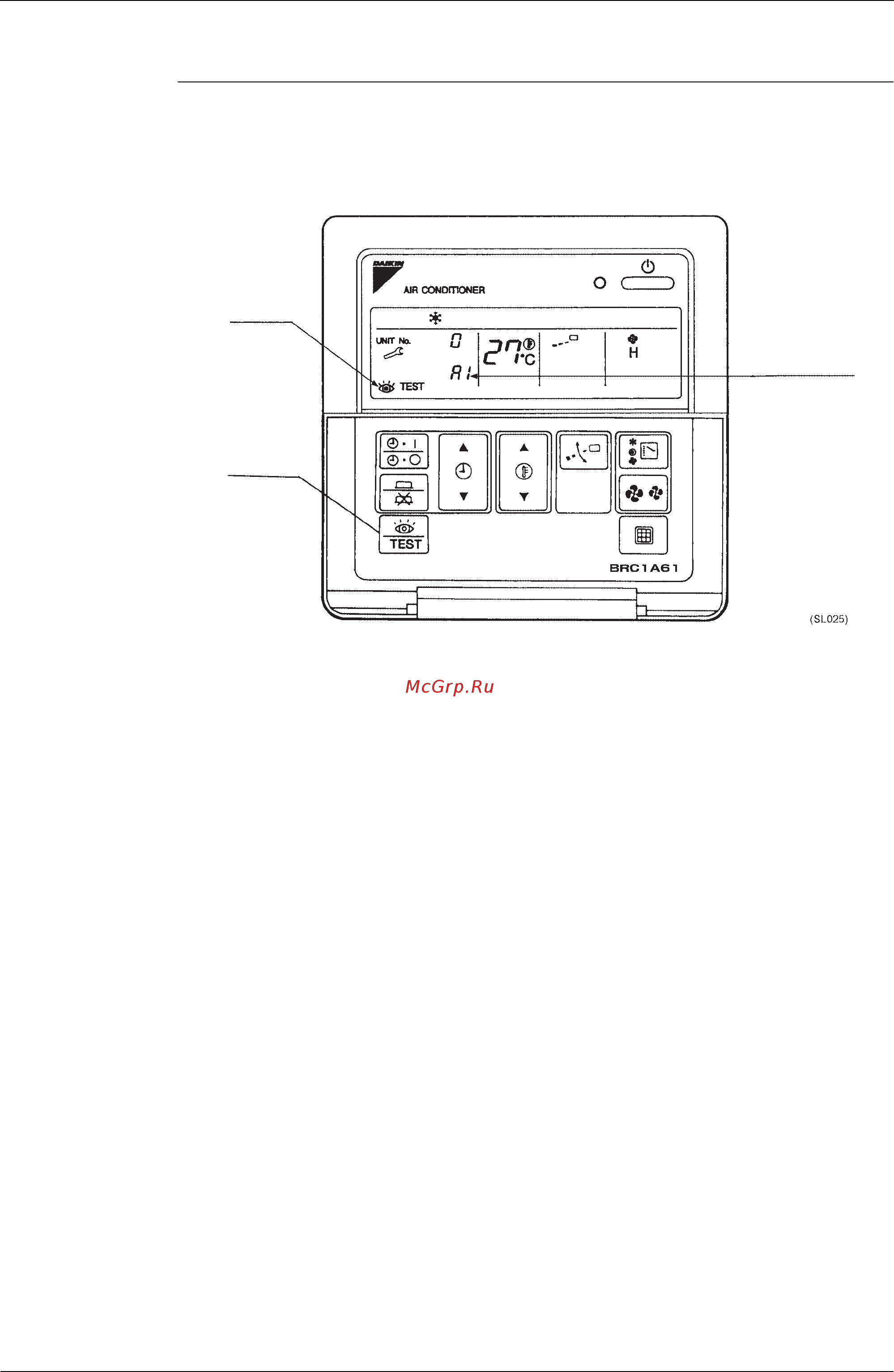 Daikin FXDQ25NVE [105/218] Self diagnosis by wired remote controller