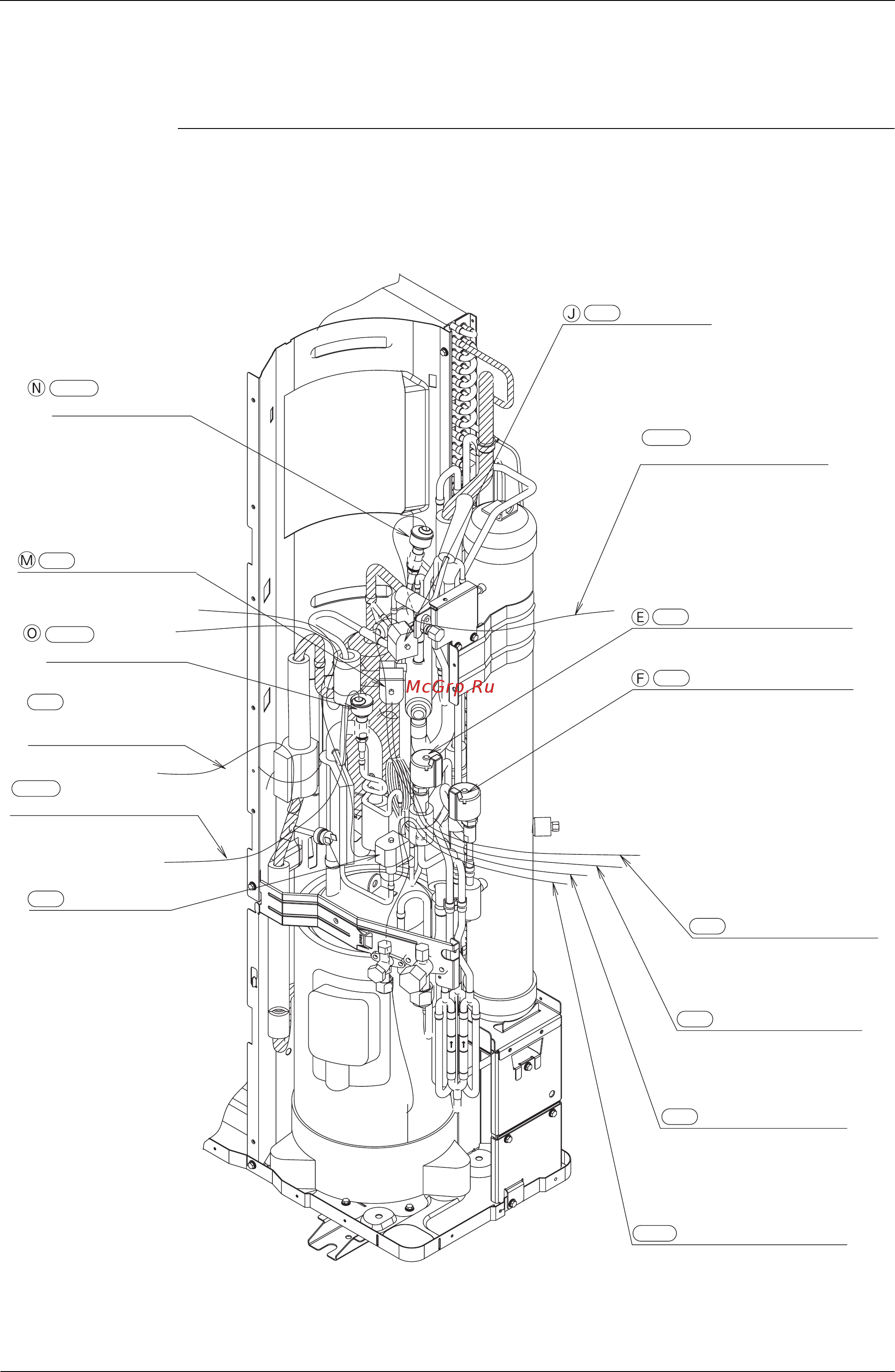 Daikin FXDQ25NVE [41/218] Functional parts layout