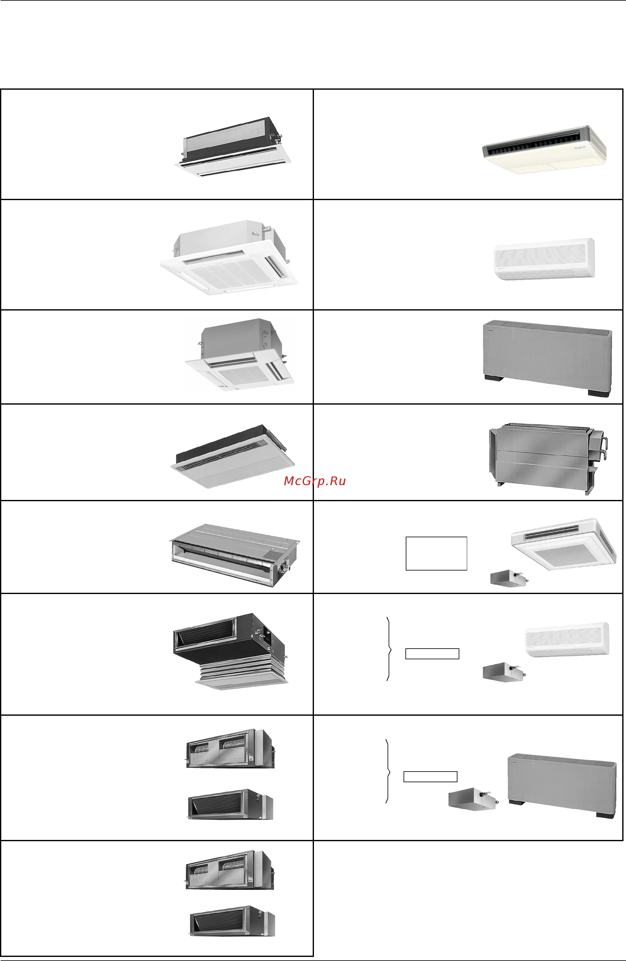 Daikin BEVQ125MVE [14/352] Indoor units