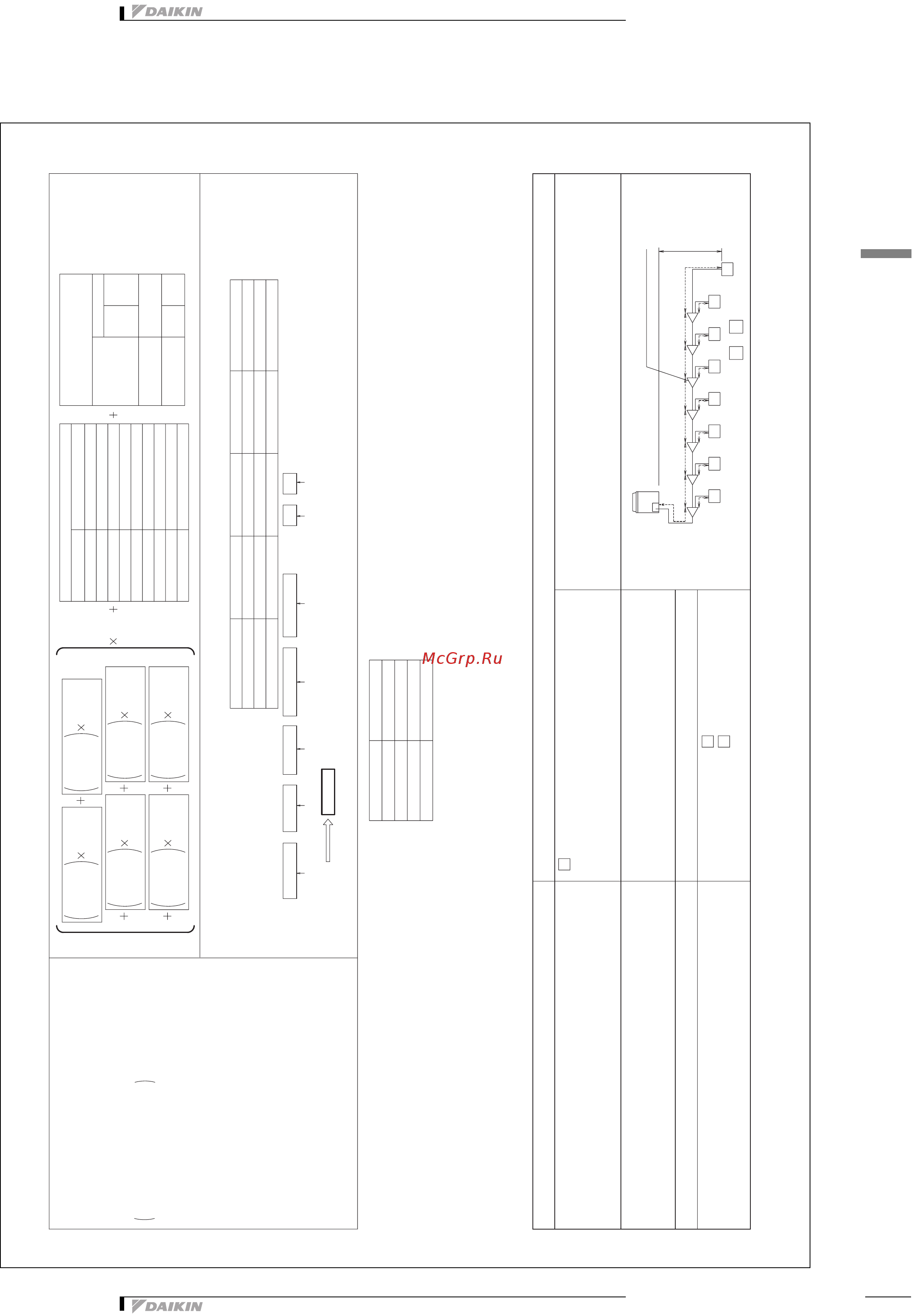 Daikin REYQ46P8Y1B [135/138] B c d e f g p 90 м увеличить размер трубы b c d e f g