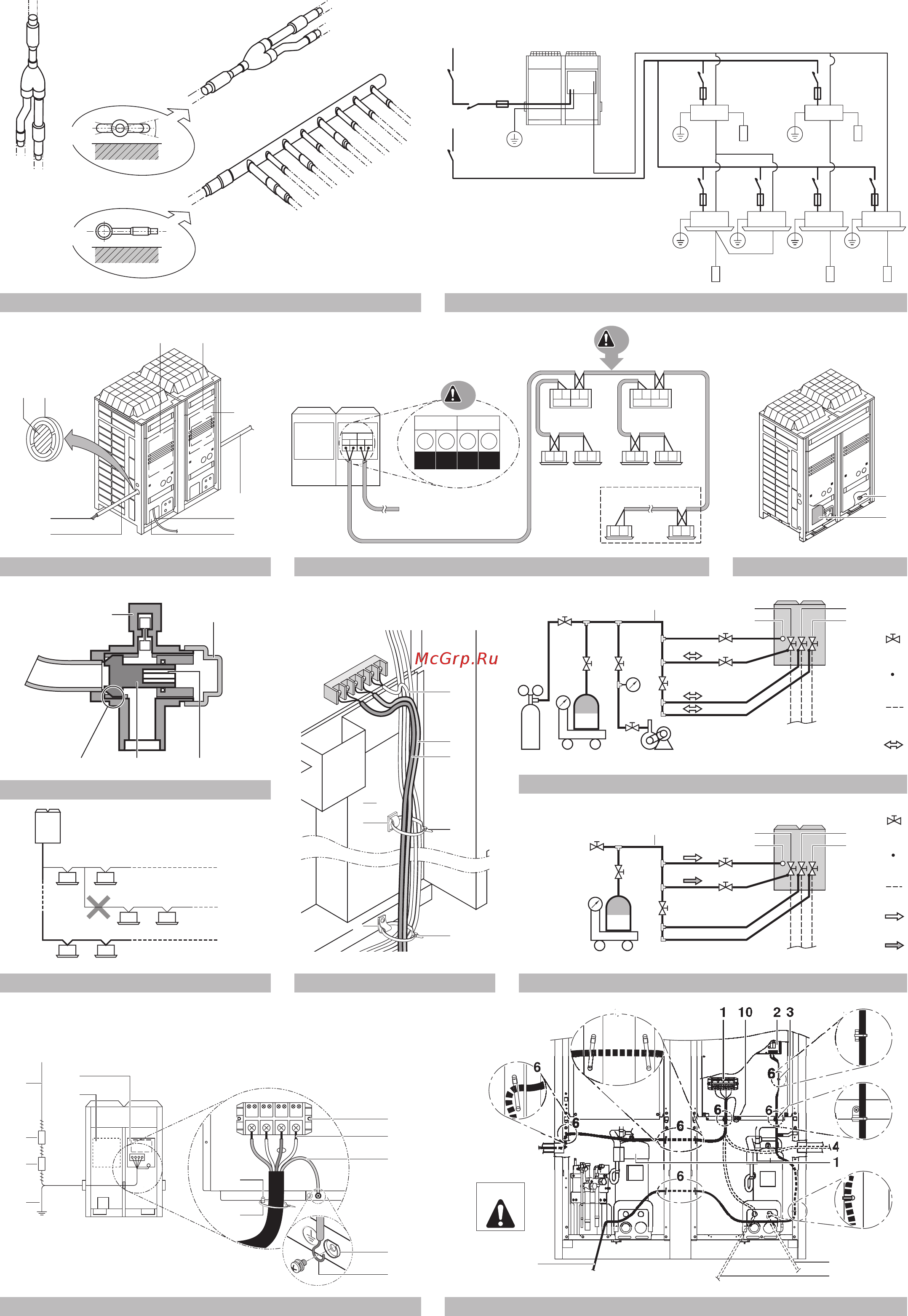 Daikin REYQ10P8Y1B [35/36] F1 f1 f2 f2