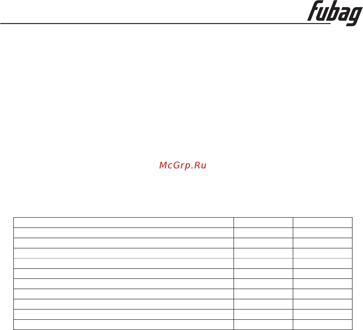 Fubag SR13 [3/10] S technical pecifications