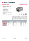 TRACO POWER TXH060-112 Datasheet