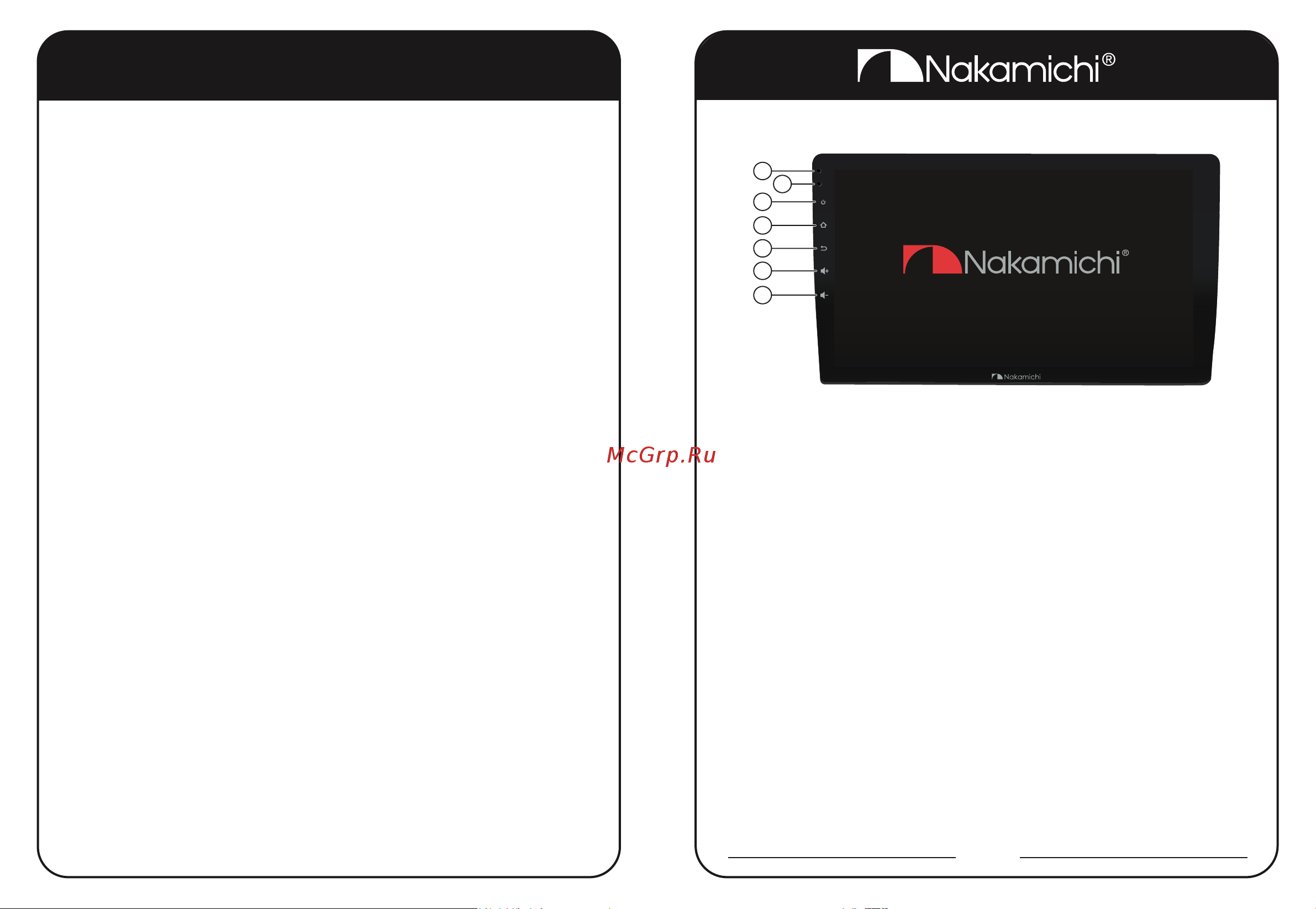 Nakamichi NTA-6106 Mitsubishi Pajero Sport 2015-2021 [2/7] Внешний вид и управление