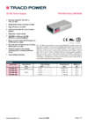 TRACO POWER TXH600-148 Datasheet