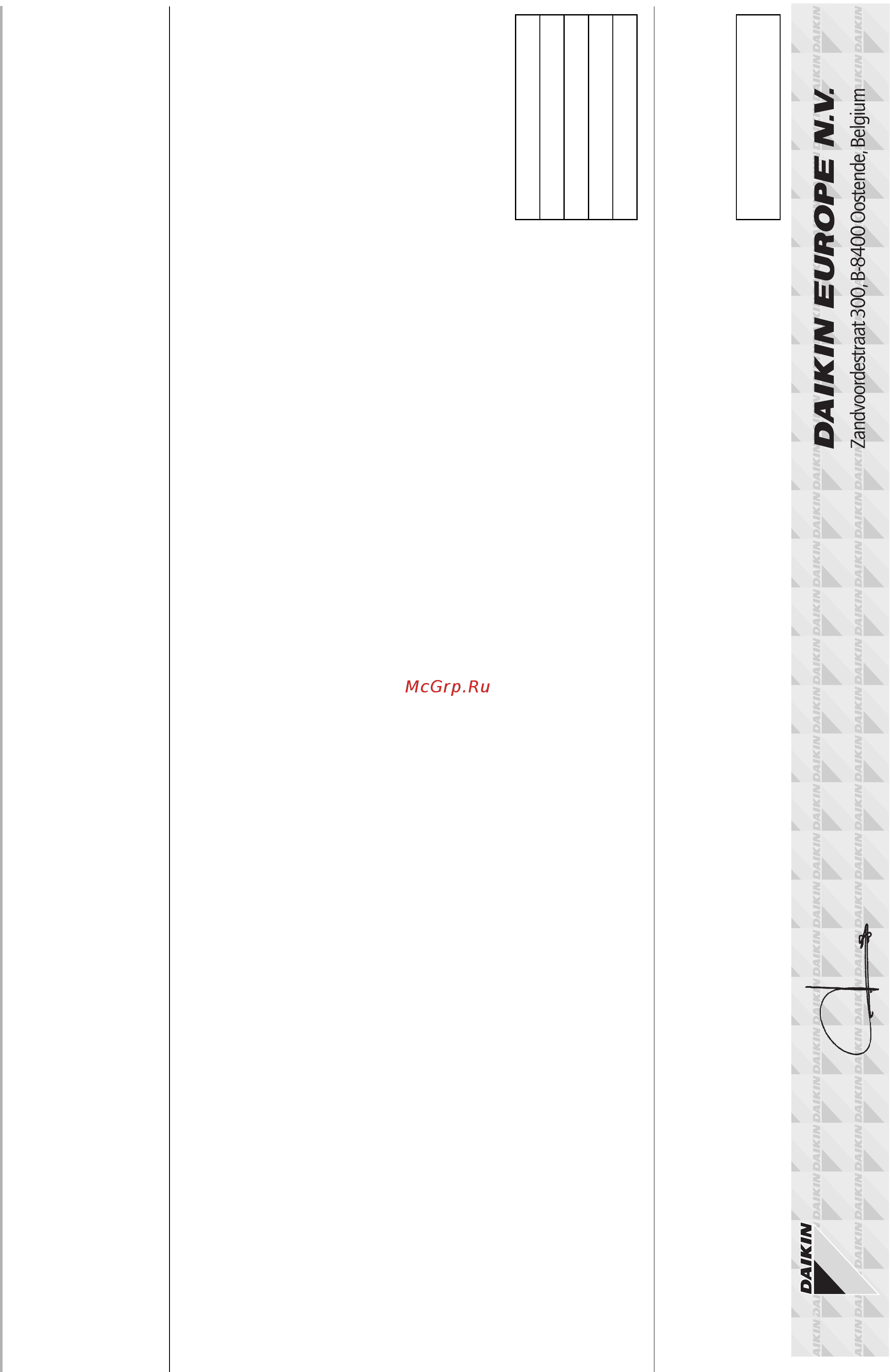 Daikin RXHQ16P9W1B [5/44] Pw40200 13l