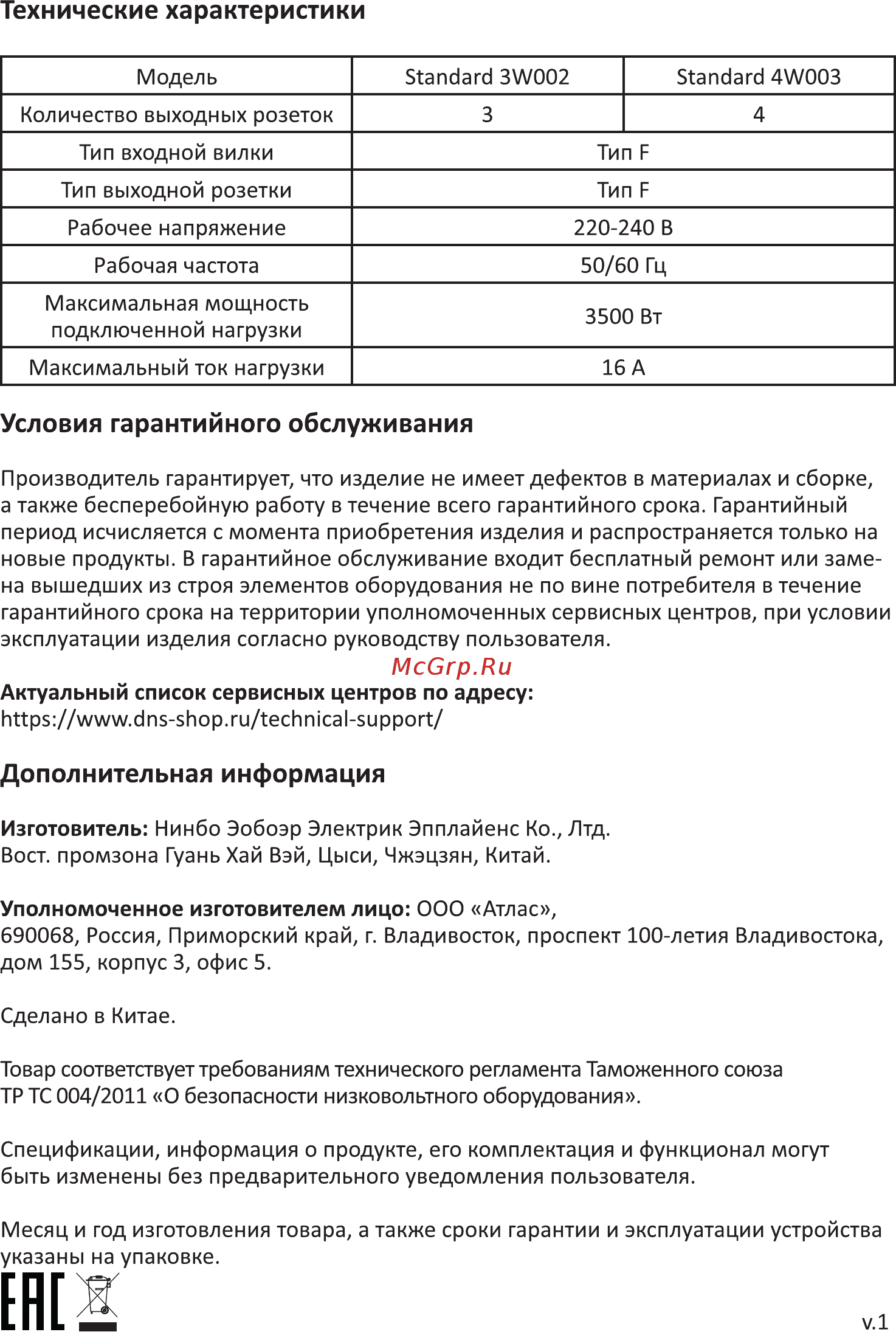 Finepower Standard 3W002 [2/2] Дополнительная информация