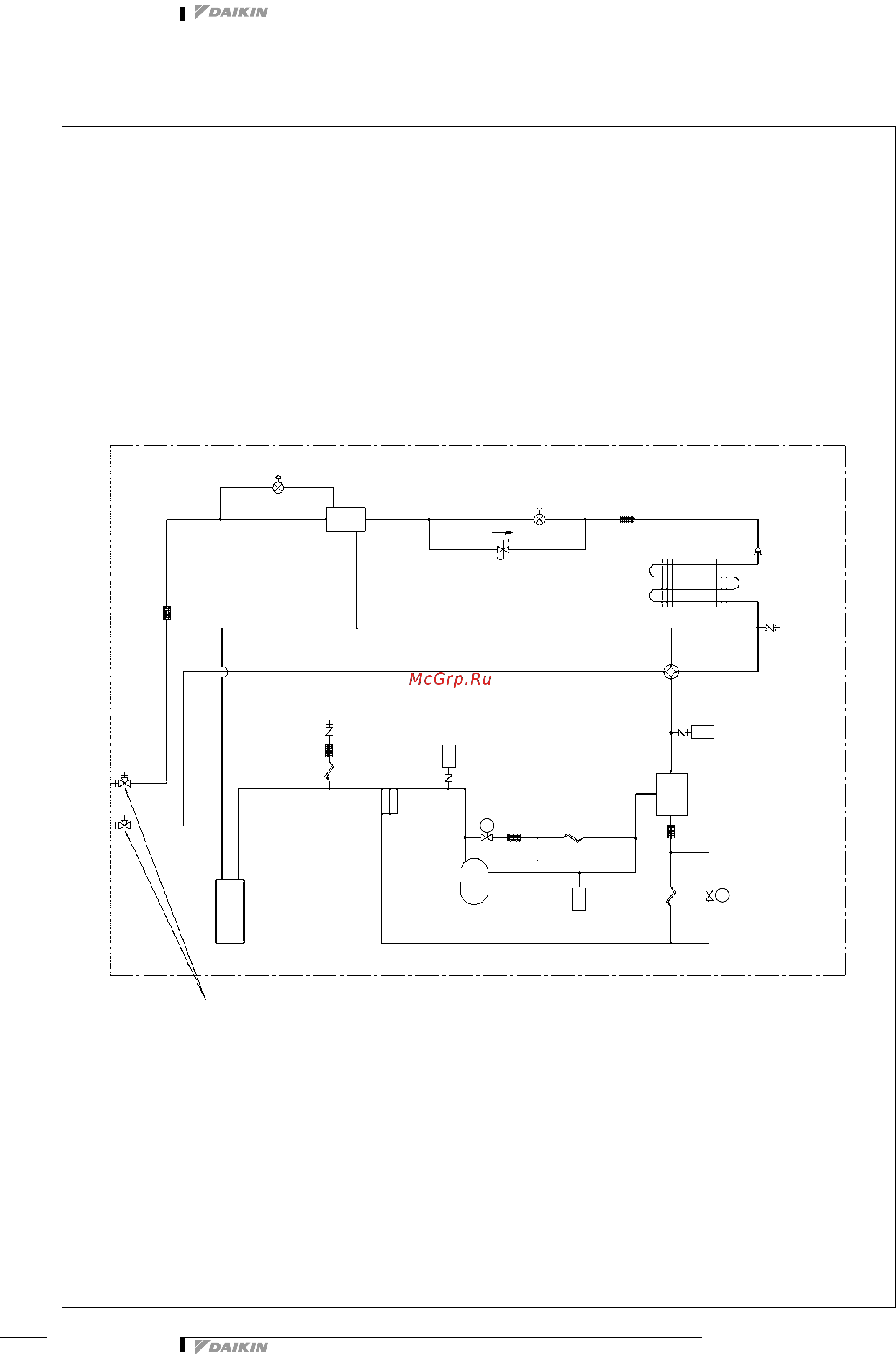 Daikin RXYSQ4PA7V1B [22/31] Схема трубной обвязки