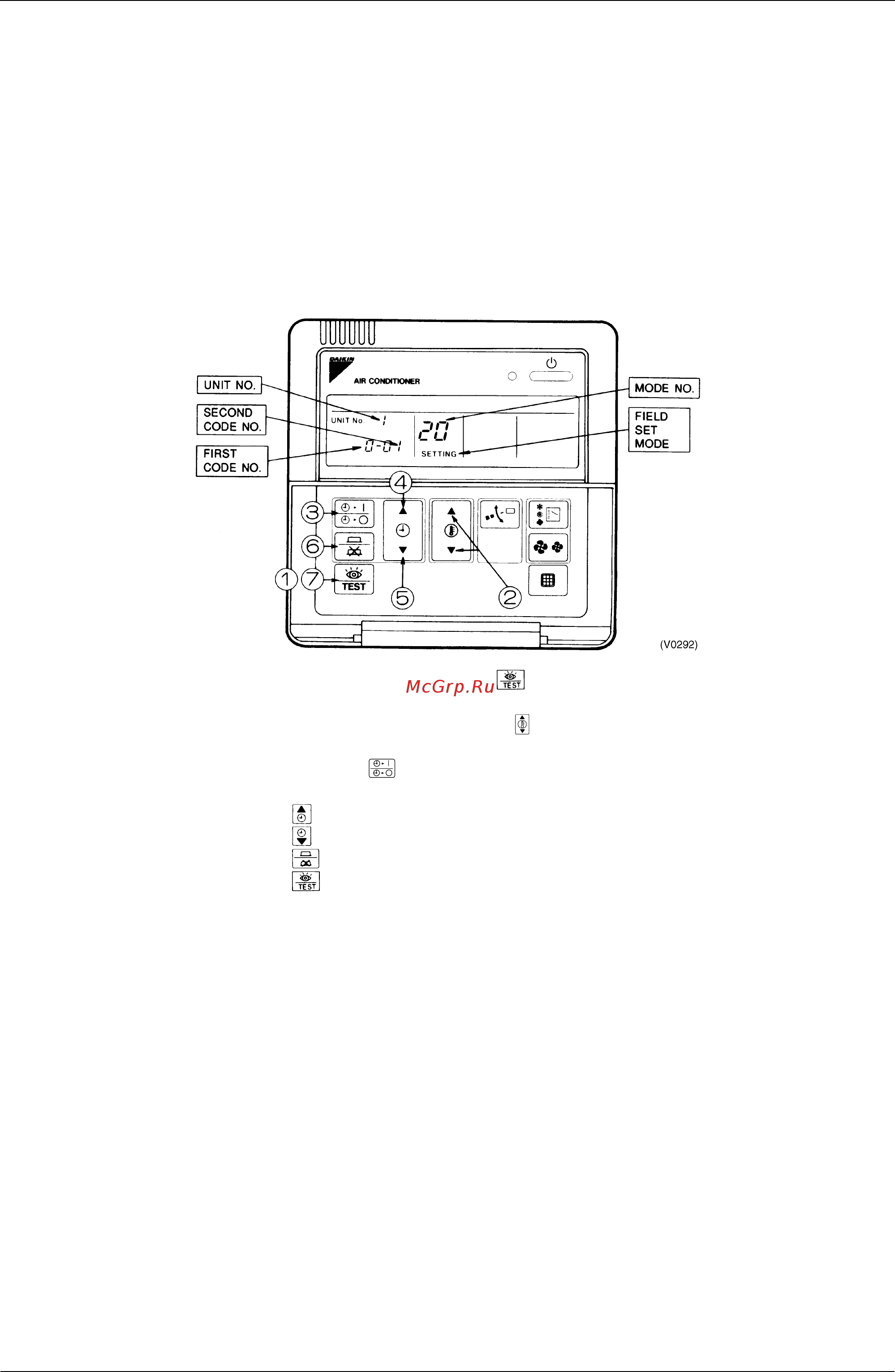 Daikin RXQ18MAY1 [131/344] Field setting from remote controller