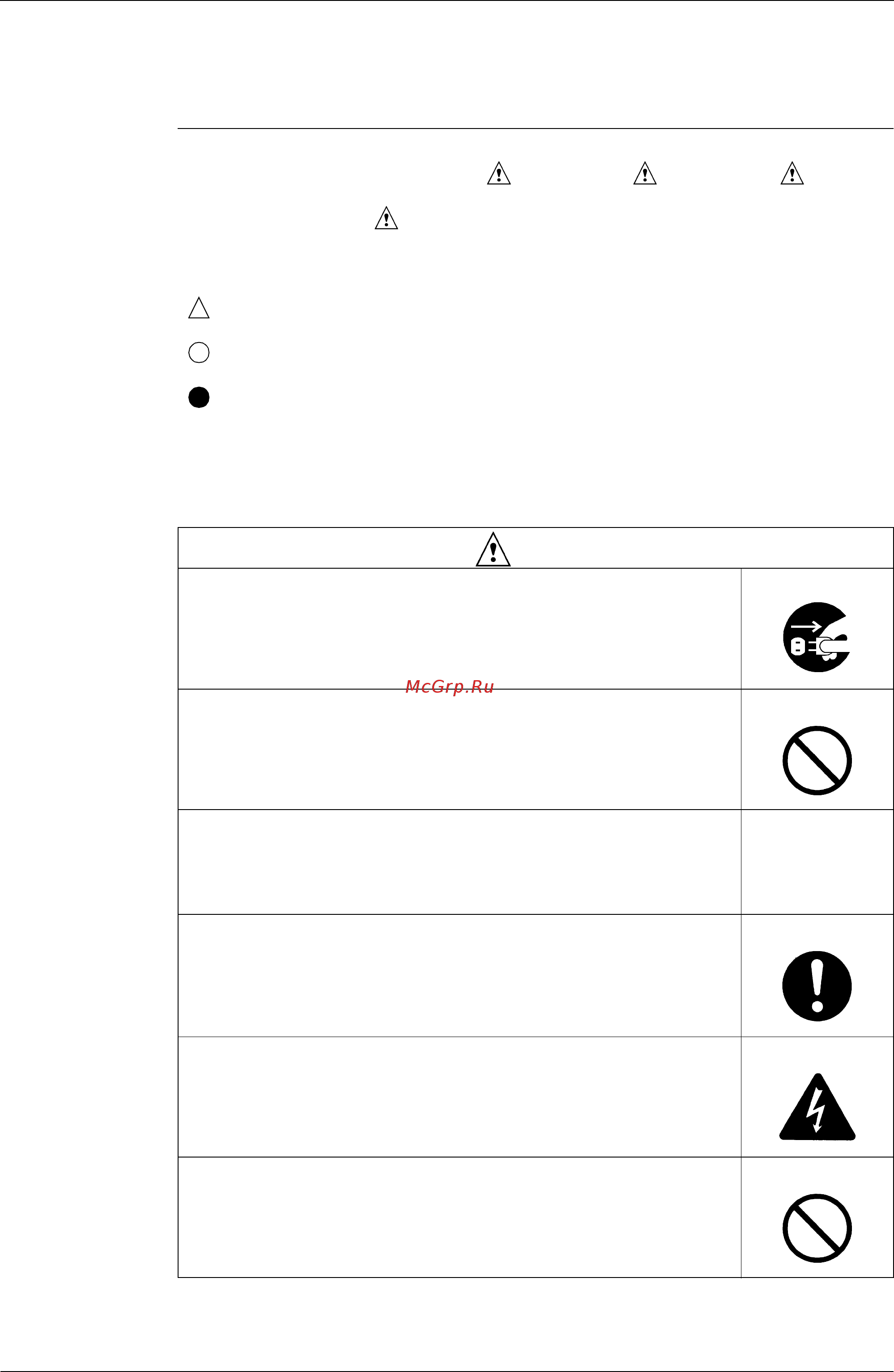 Daikin RXQ26MAY1 [7/344] Safety cautions