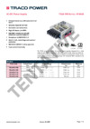 TRACO POWER TXLN 018-103 Datasheet