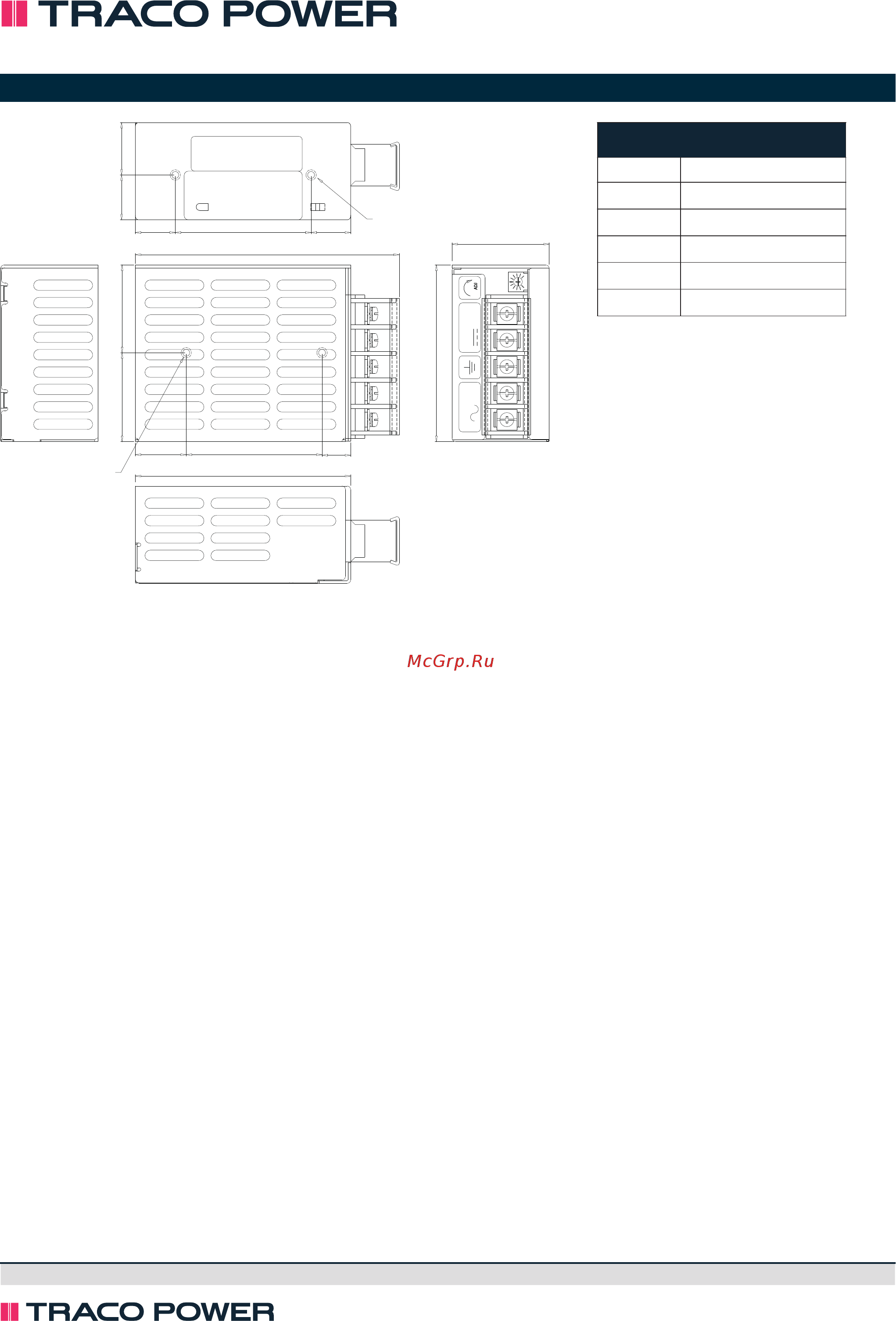 TRACO POWER TXLN 018-124 [4/4] Tentative