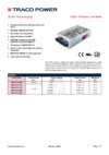 TRACO POWER TXLN 110-148 Datasheet