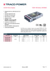 TRACO POWER TXLN 150-148 Datasheet