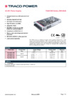TRACO POWER TXLN 200-148 Datasheet