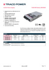 TRACO POWER TXLN 500-124 Datasheet