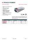 TRACO POWER TXLN 750-148 Datasheet