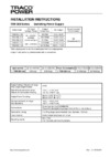 TRACO POWER TXM 050-105 Инструкция по установке