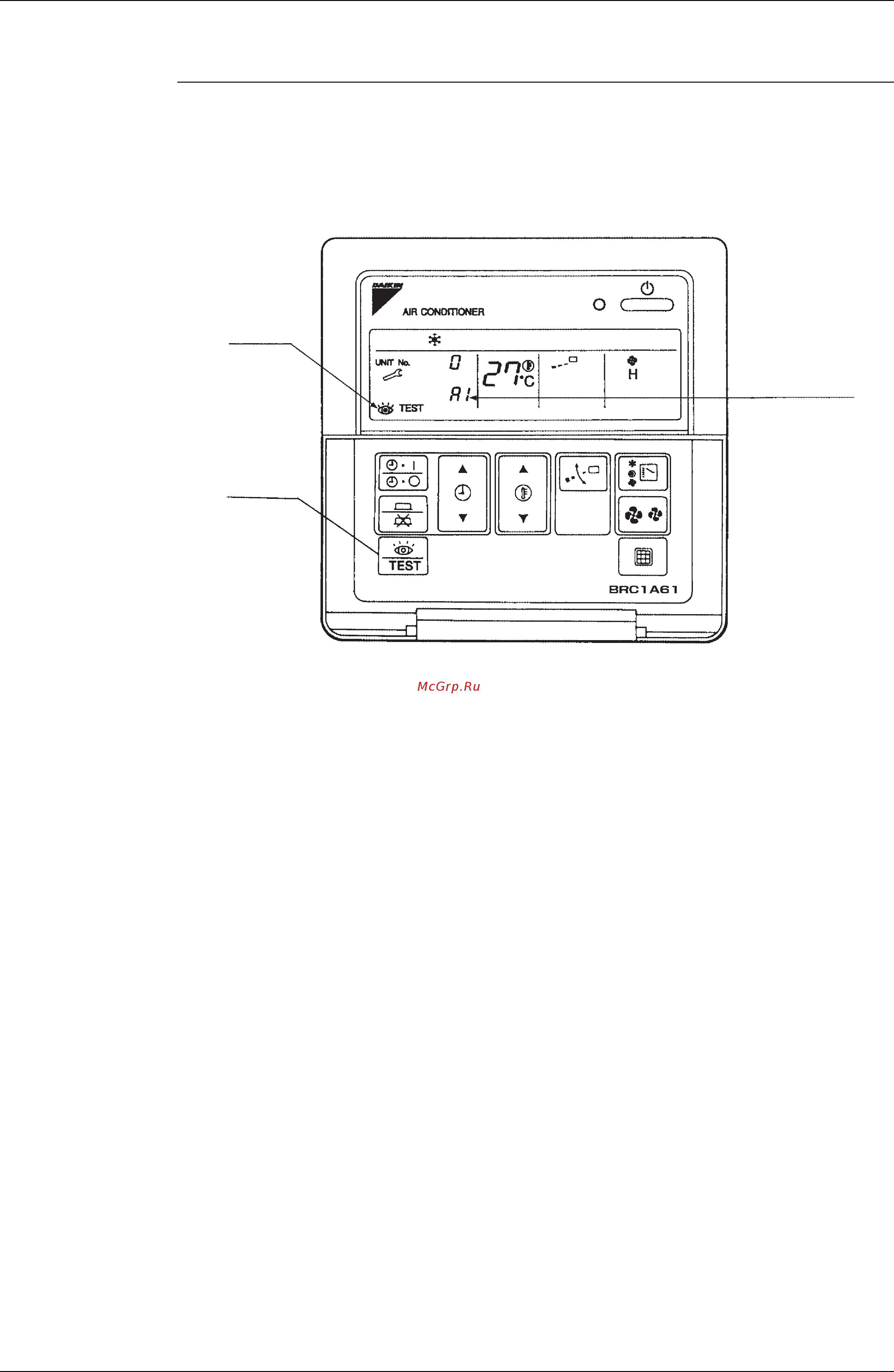 Daikin RXYQ16M7W1B [172/344] Self diagnosis by wired remote controller