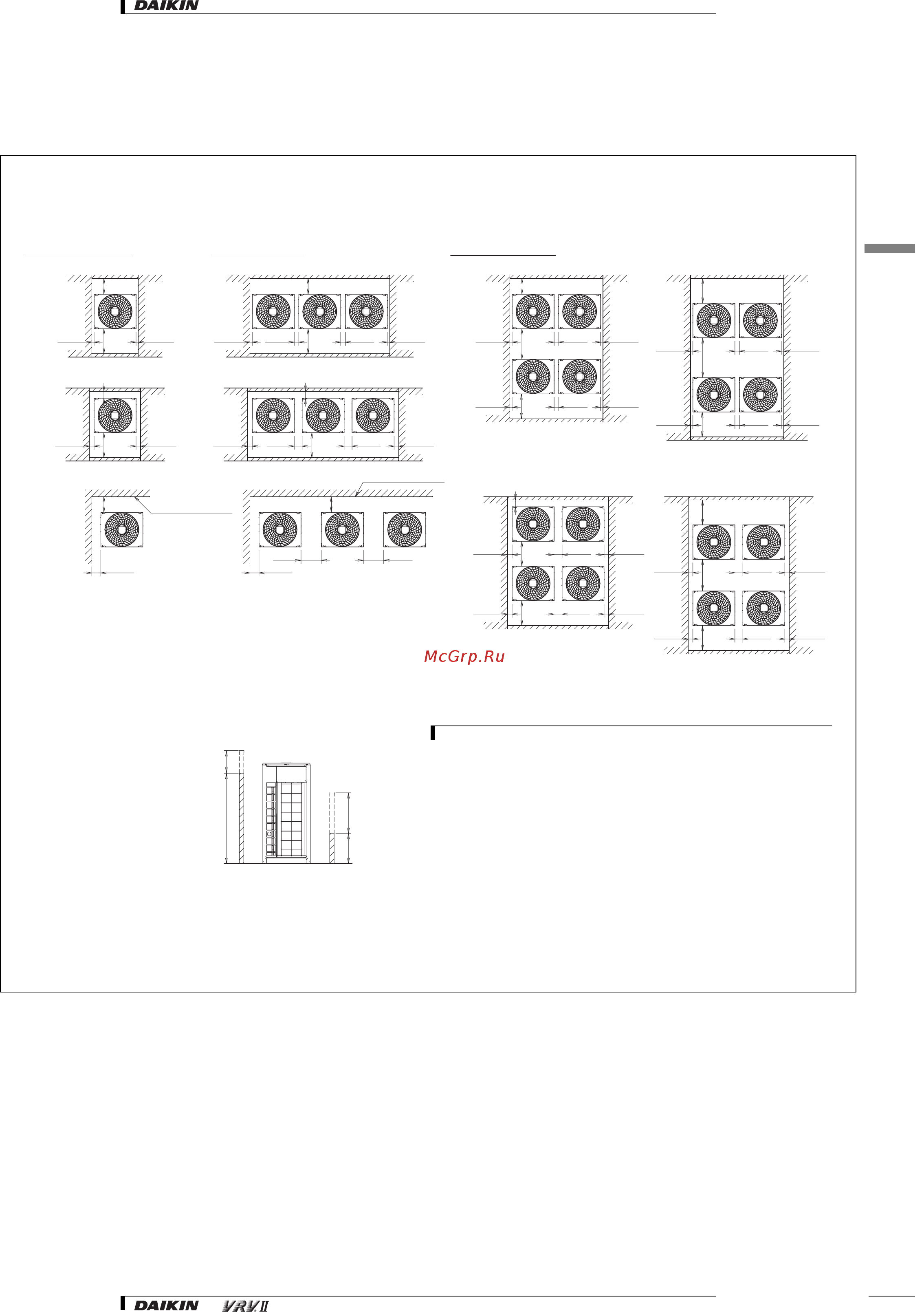 Daikin RXYQ16M7W1B [166/182] Dimensions