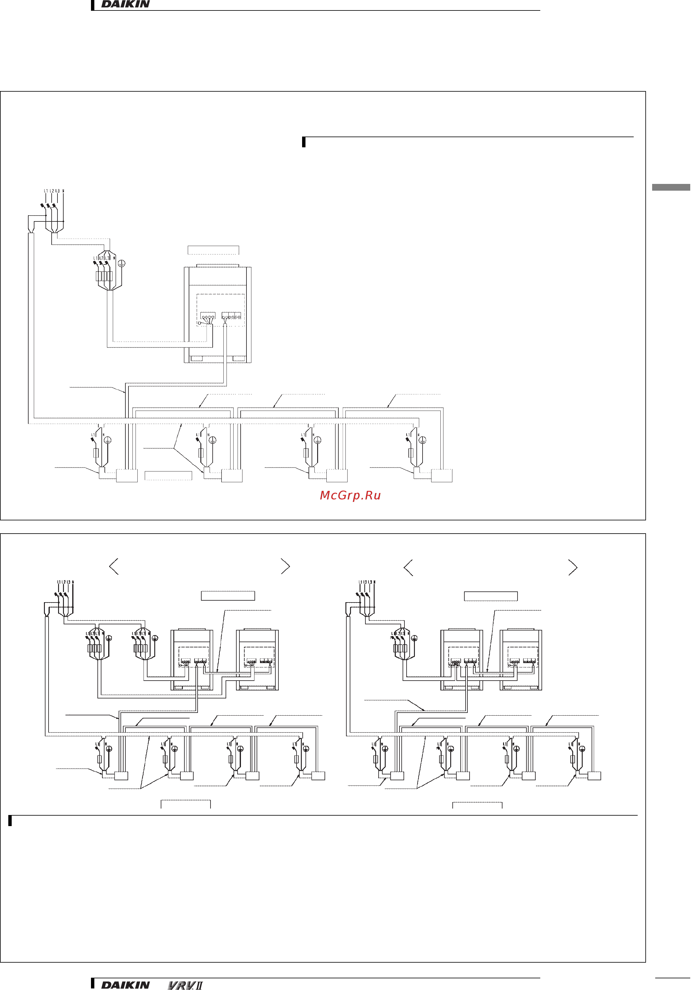 Daikin RXYQ16M7W1B [176/182] External connection diagram