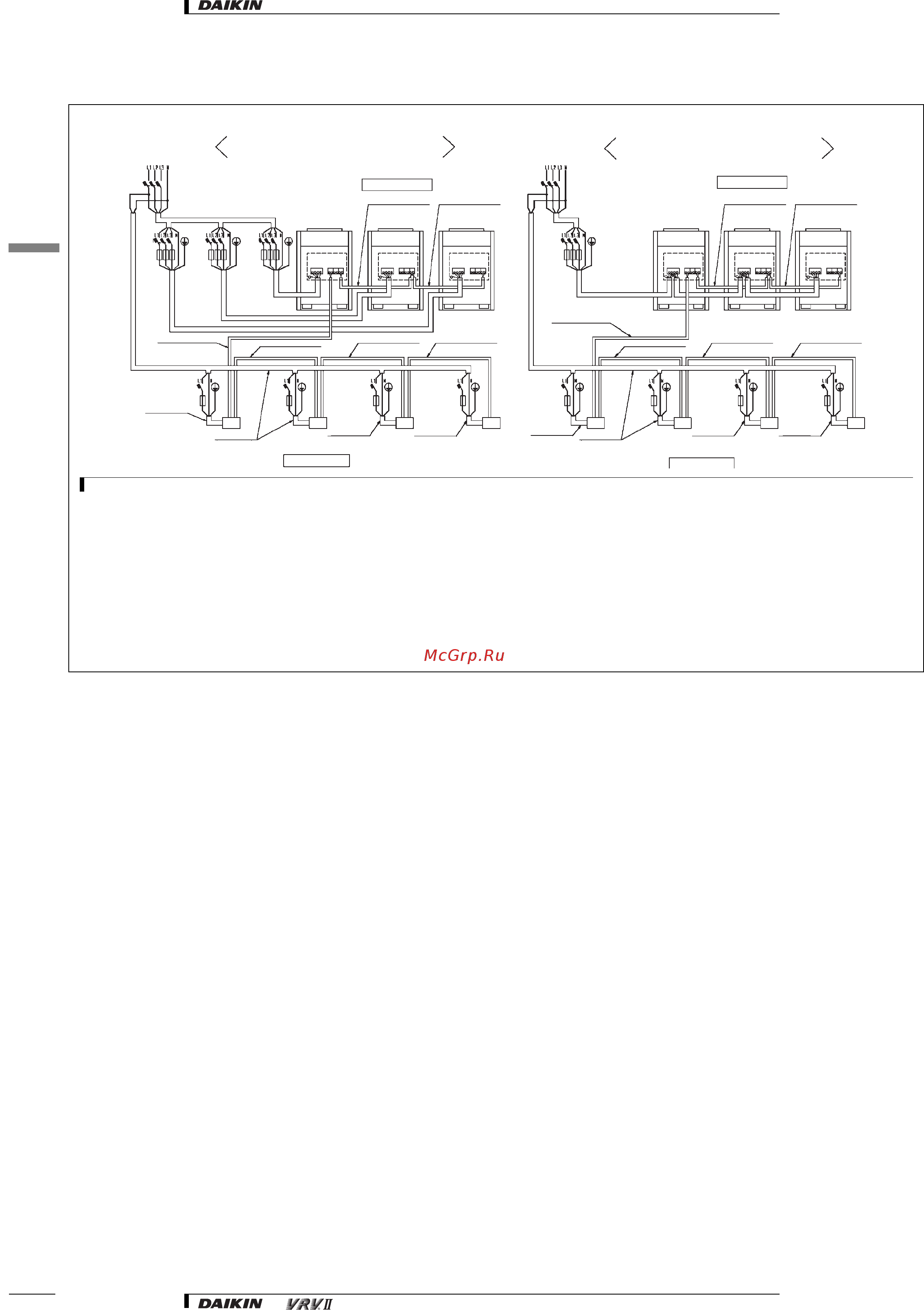 Daikin RXYQ16M7W1B [177/182] External connection diagram