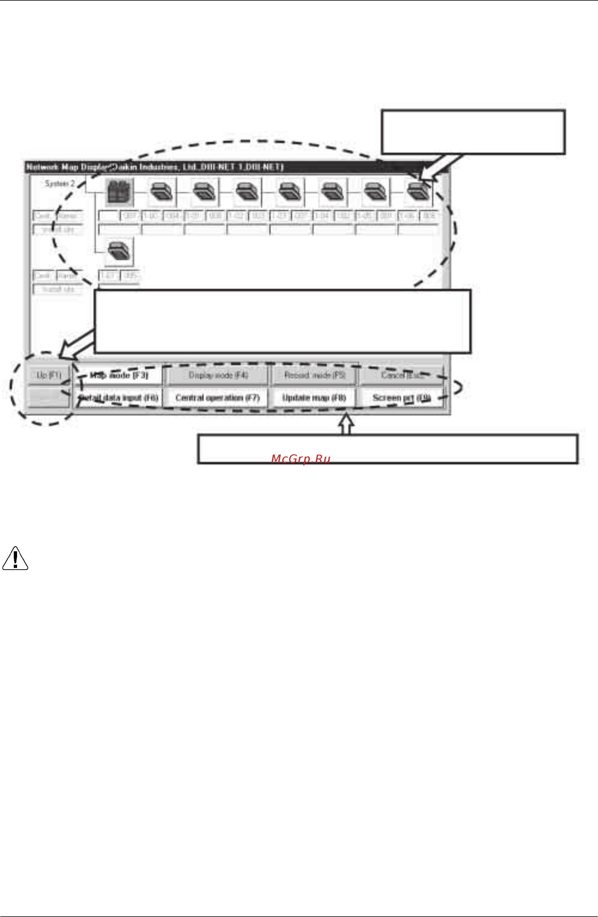 Daikin RX12MY1 [142/256] Окно меню табличный режим