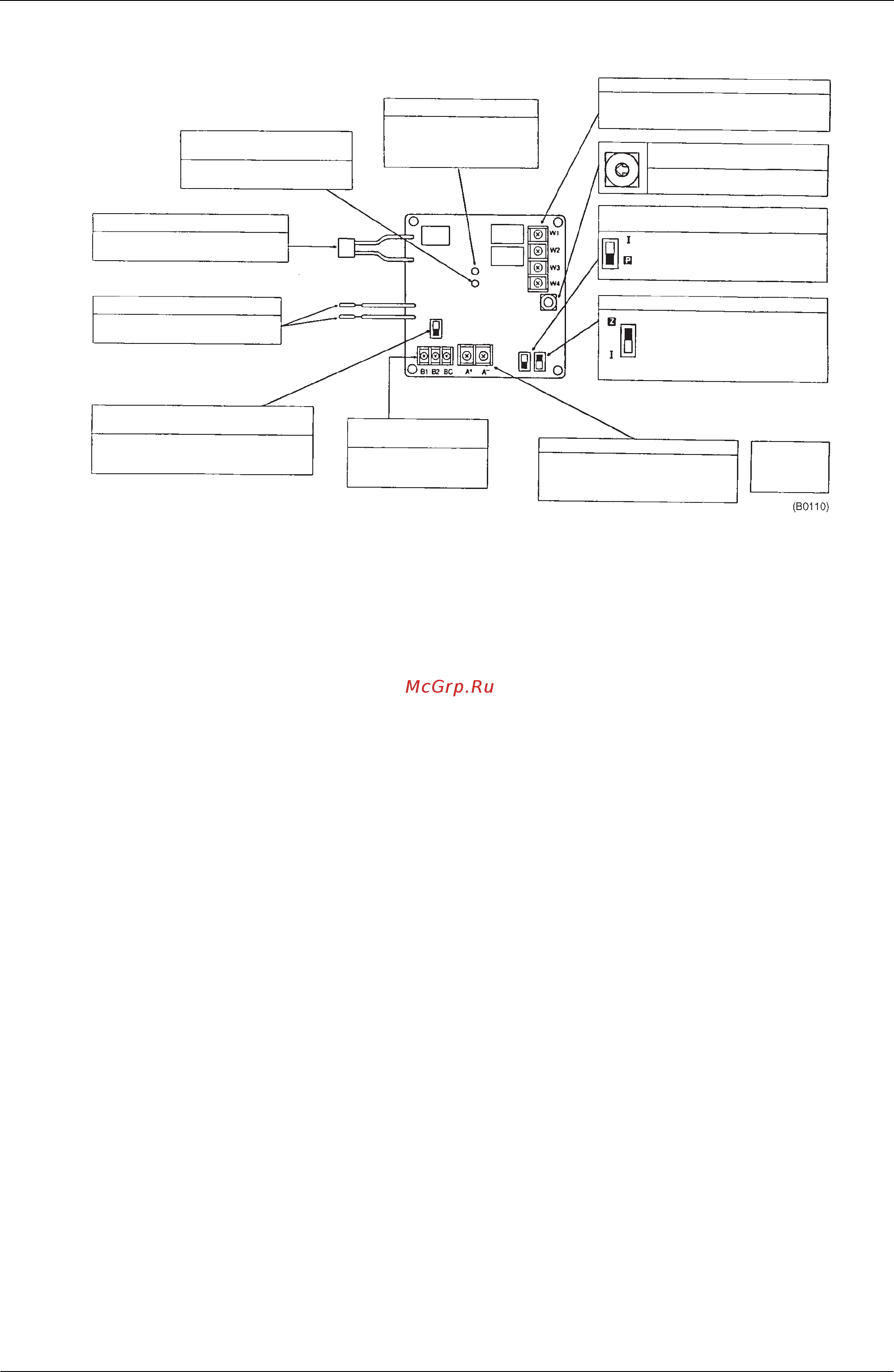 Daikin RHXY22MY1 [212/256] Названия и функции компонентов
