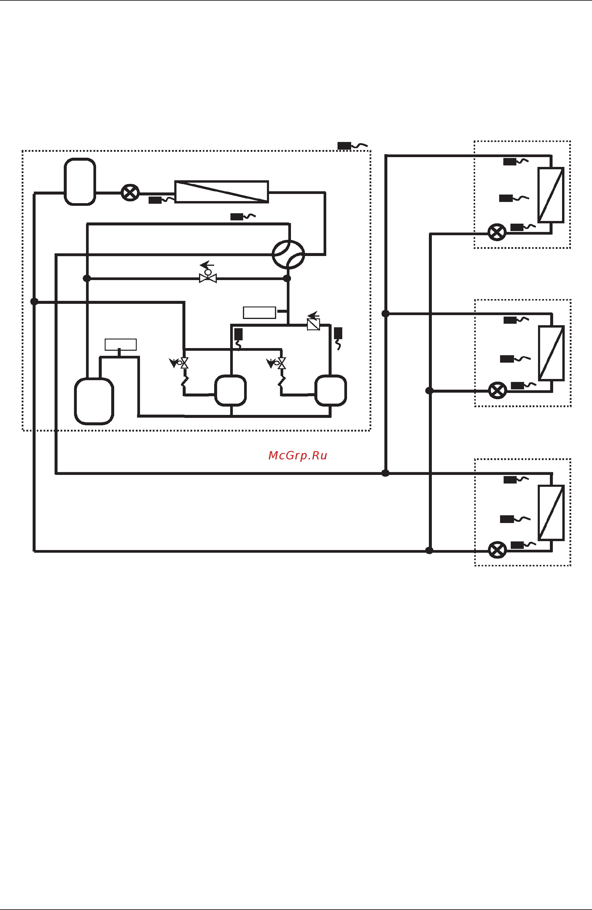 Daikin RHXY26MY1 [41/256] Пояснения к электрическим и функциональным компонентам
