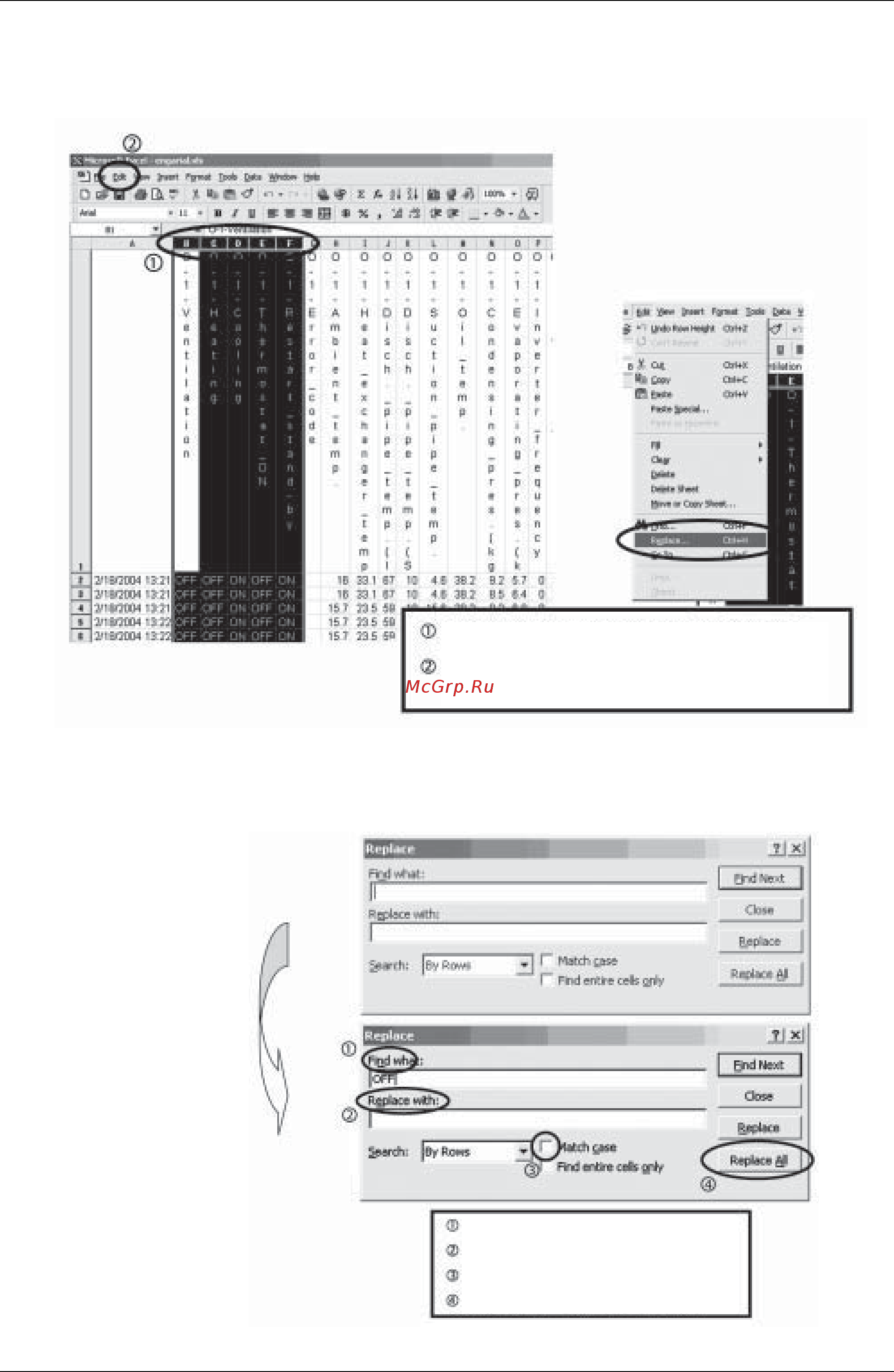 Daikin RX38MTLE [157/255] Highlight col u mn s di s pl a ying on or off