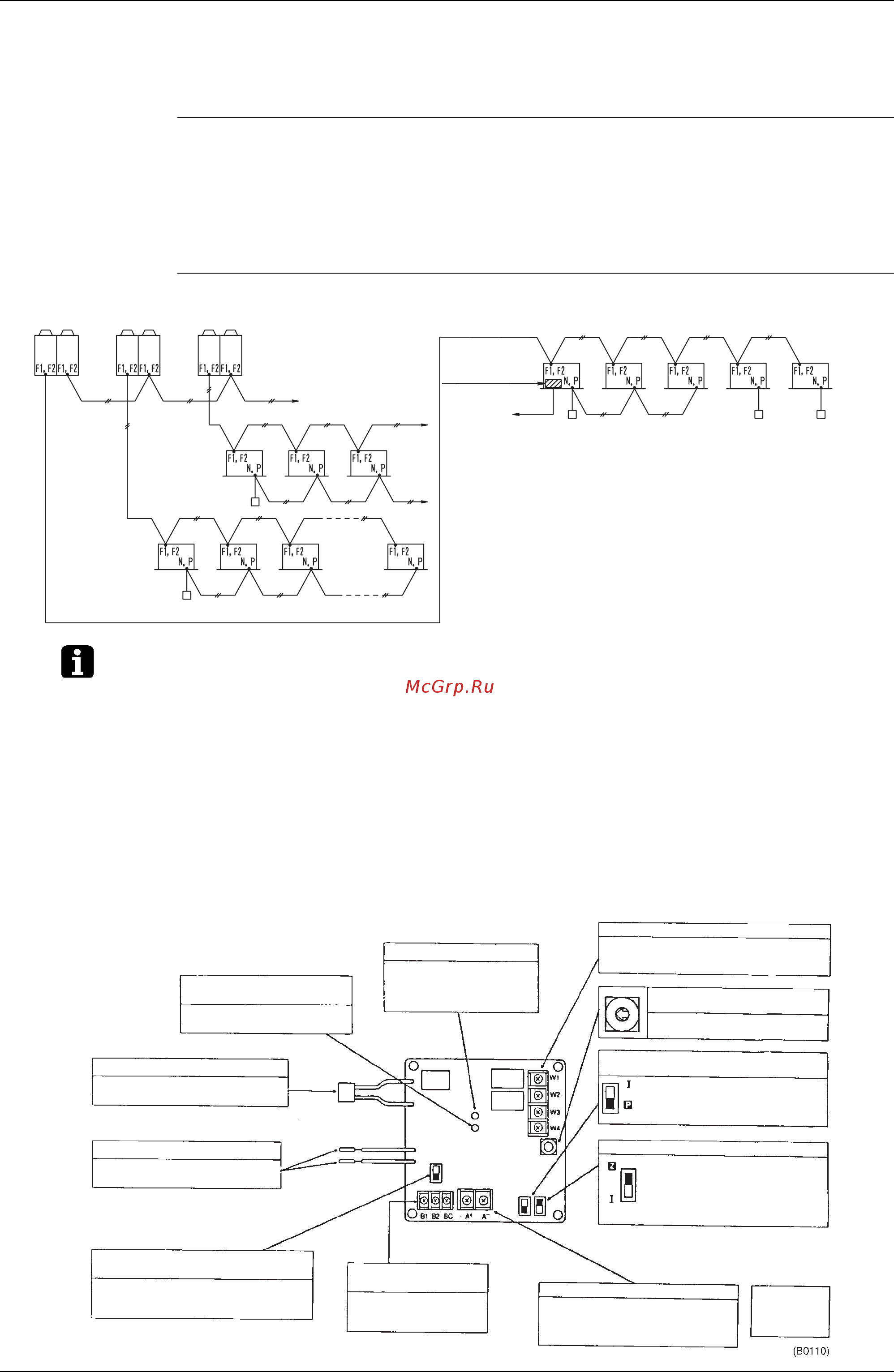 Daikin RX36MY1E [213/255] Wiring adaptor for electrical appendices 1 krp2a61 62