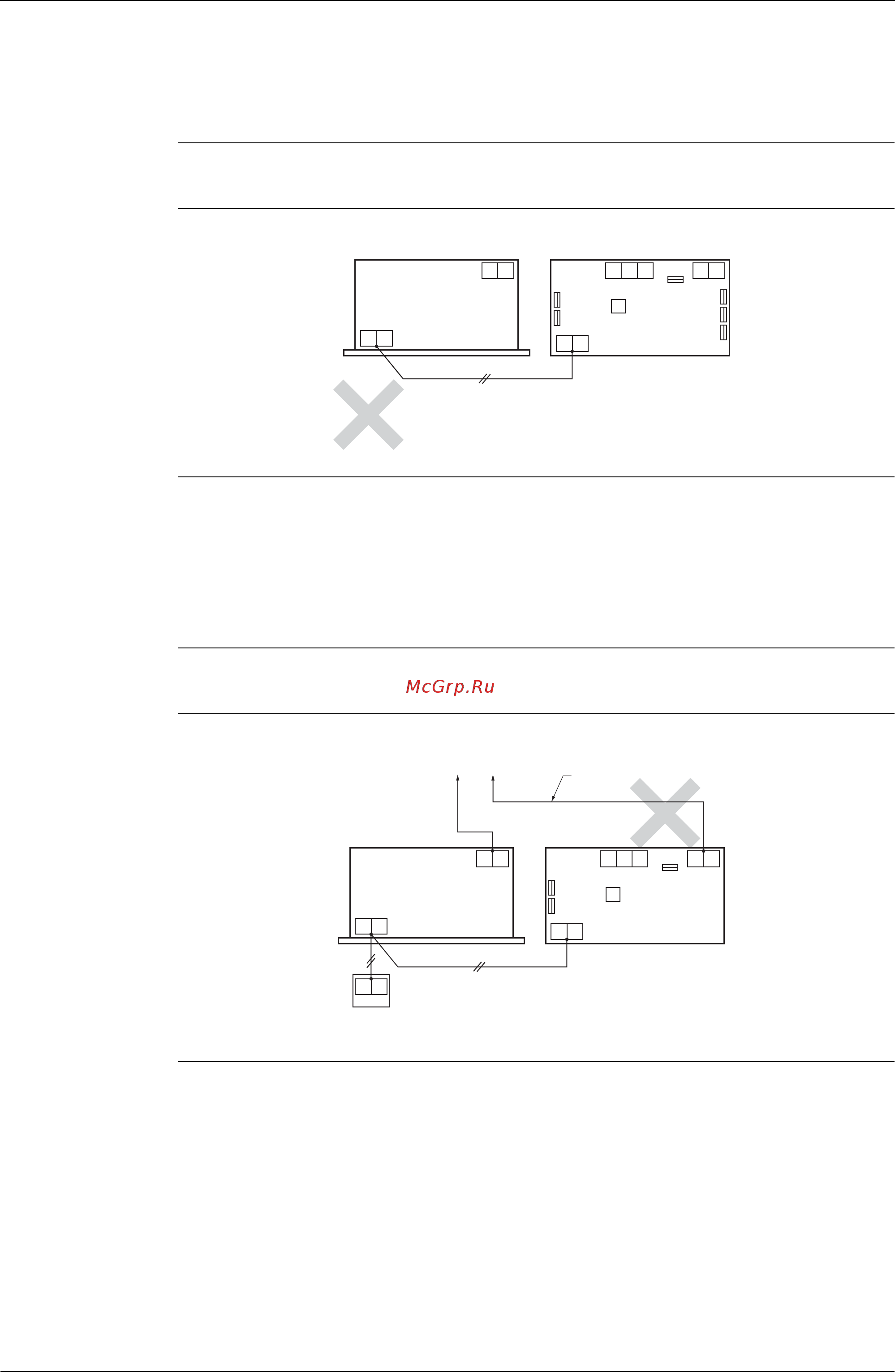 Daikin RX12MY1 [240/255] Examples of mistakes in wiring and system designing