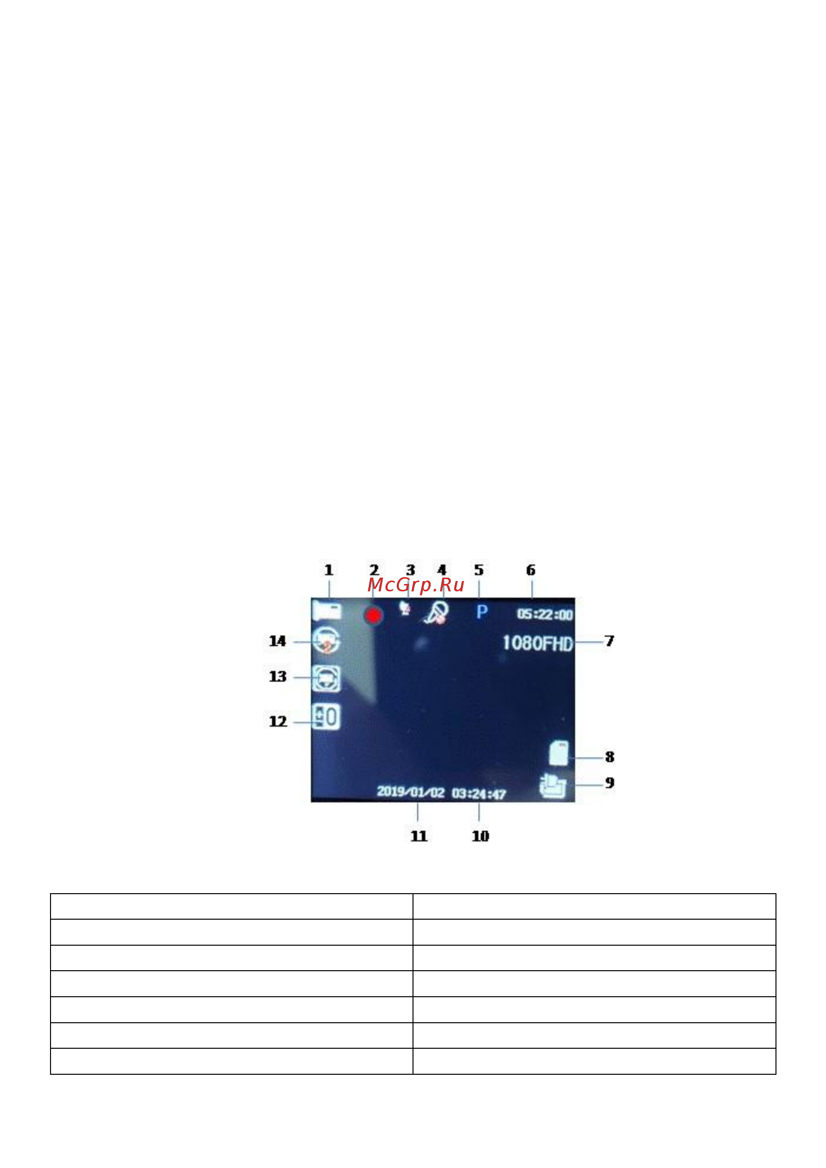 Camshel DVR 300 GPS Инструкция онлайн [10/14] 545869