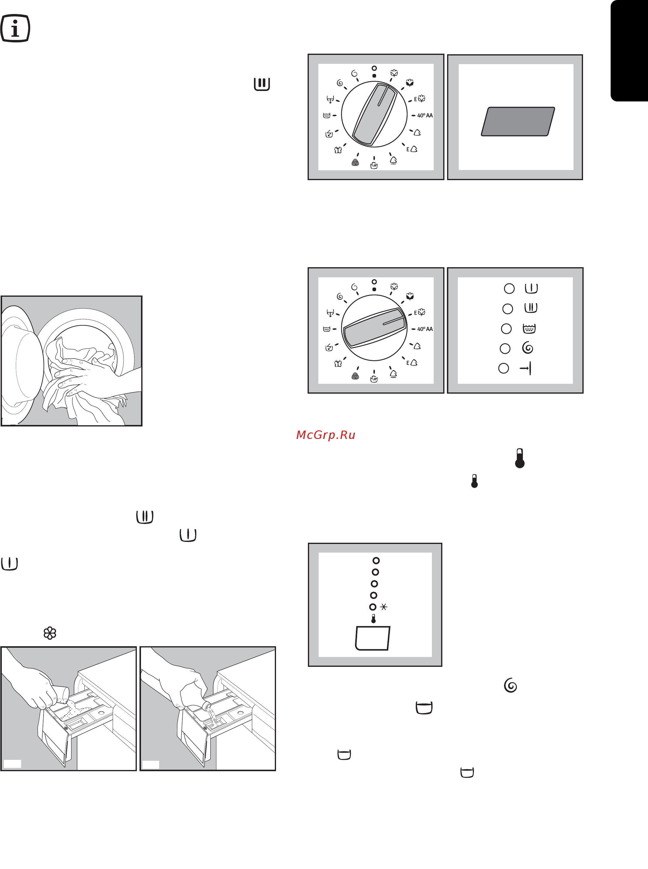 Electrolux EWF 1427 [15/96] Operating sequence