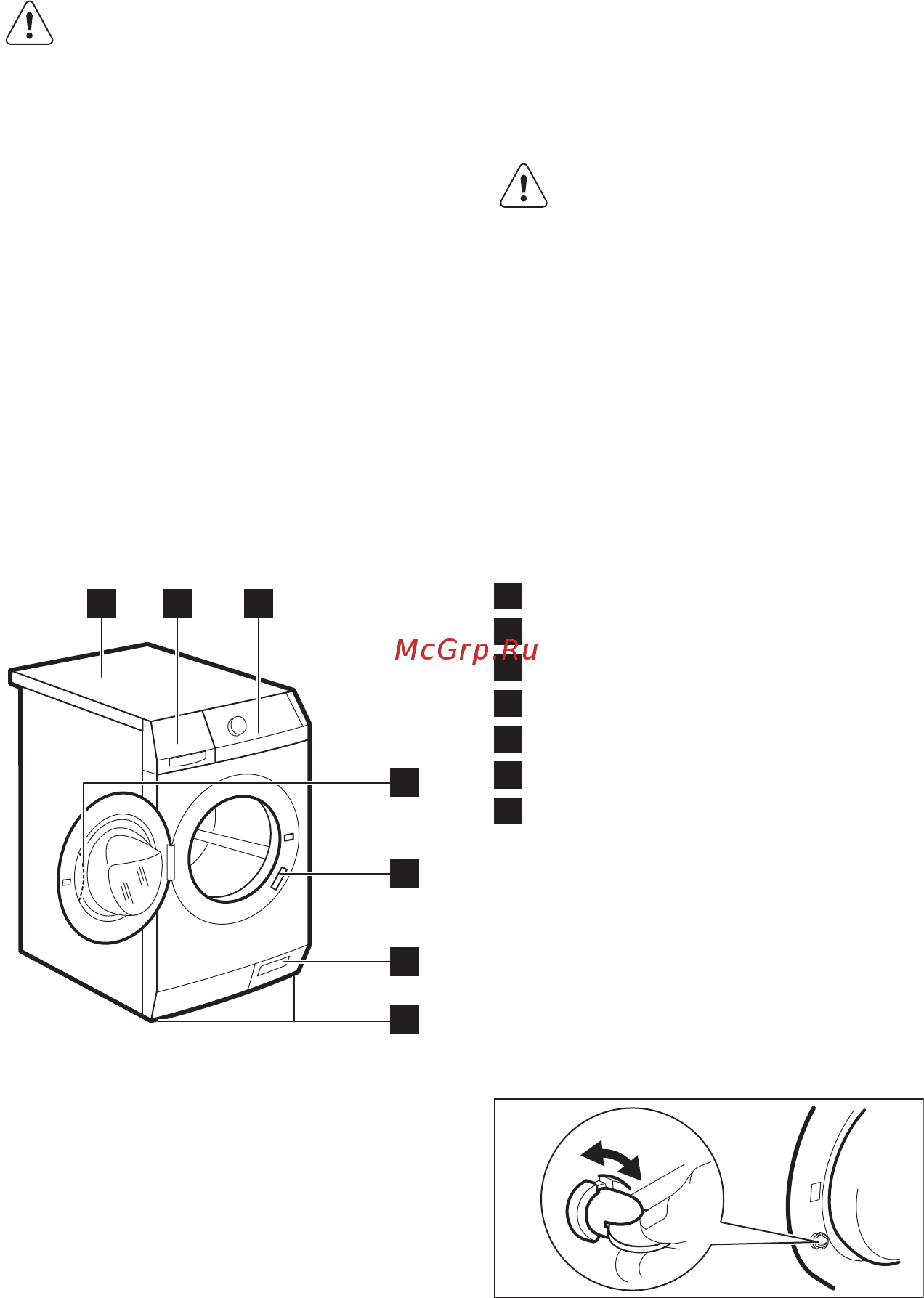 Electrolux EWF 1687 HDW [5/60] Disposal
