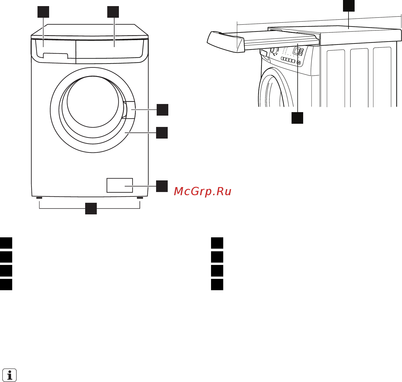 Electrolux EWM 126410 W Руководство пользователя онлайн [5/36] 546059