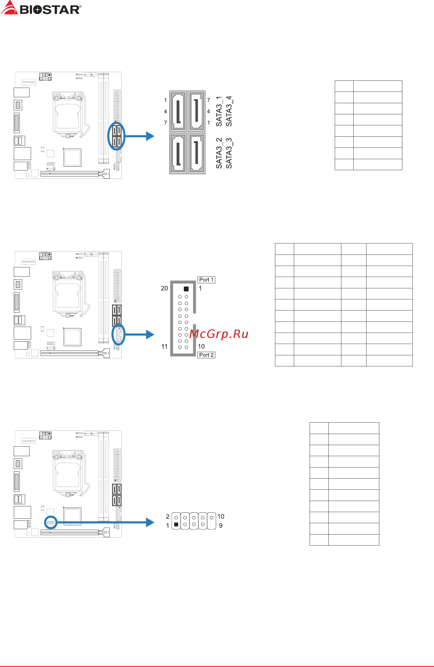 Biostar Z490T-SILVER Версия 5.0 [103/127] F_usb1 前置面板usb 2 0接頭
