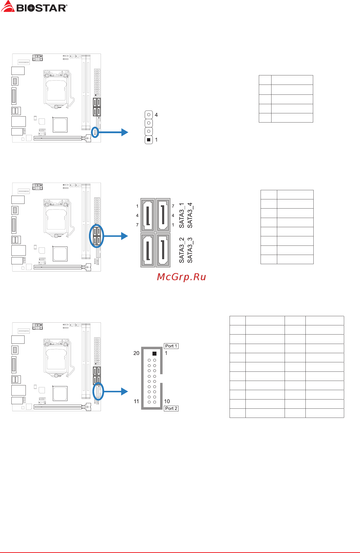 Biostar Z490T-SILVER Версия 5.0 [16/127] F_usb32 header for usb 3 gen1 ports at front panel