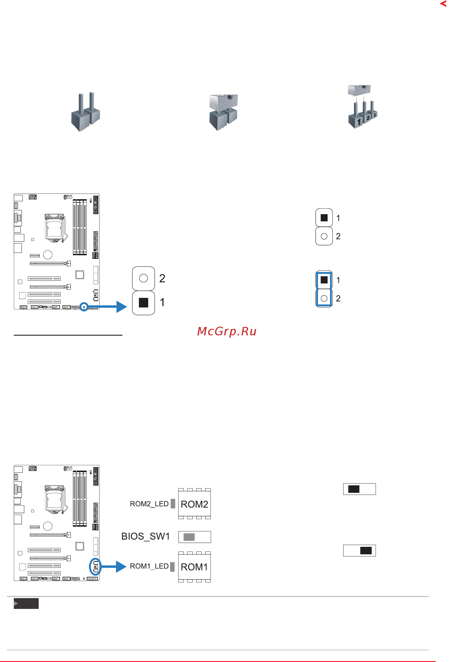 Biostar B150GT5 Версия 5.x [13/79] Jumper switch setting