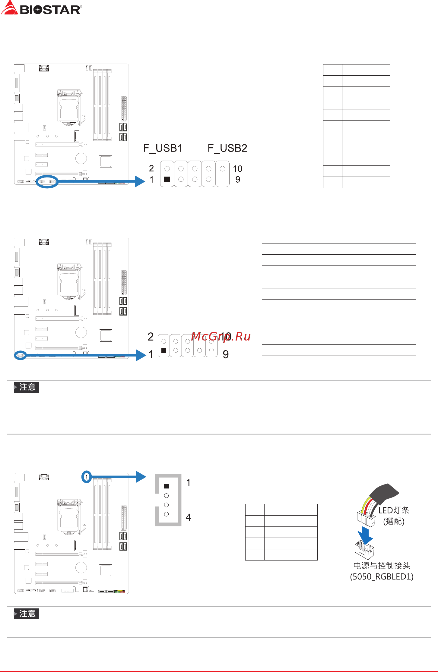 Biostar B150GT3 Версия 6.x [54/71] _rgbled1 rgb led灯条接头 5050 smd