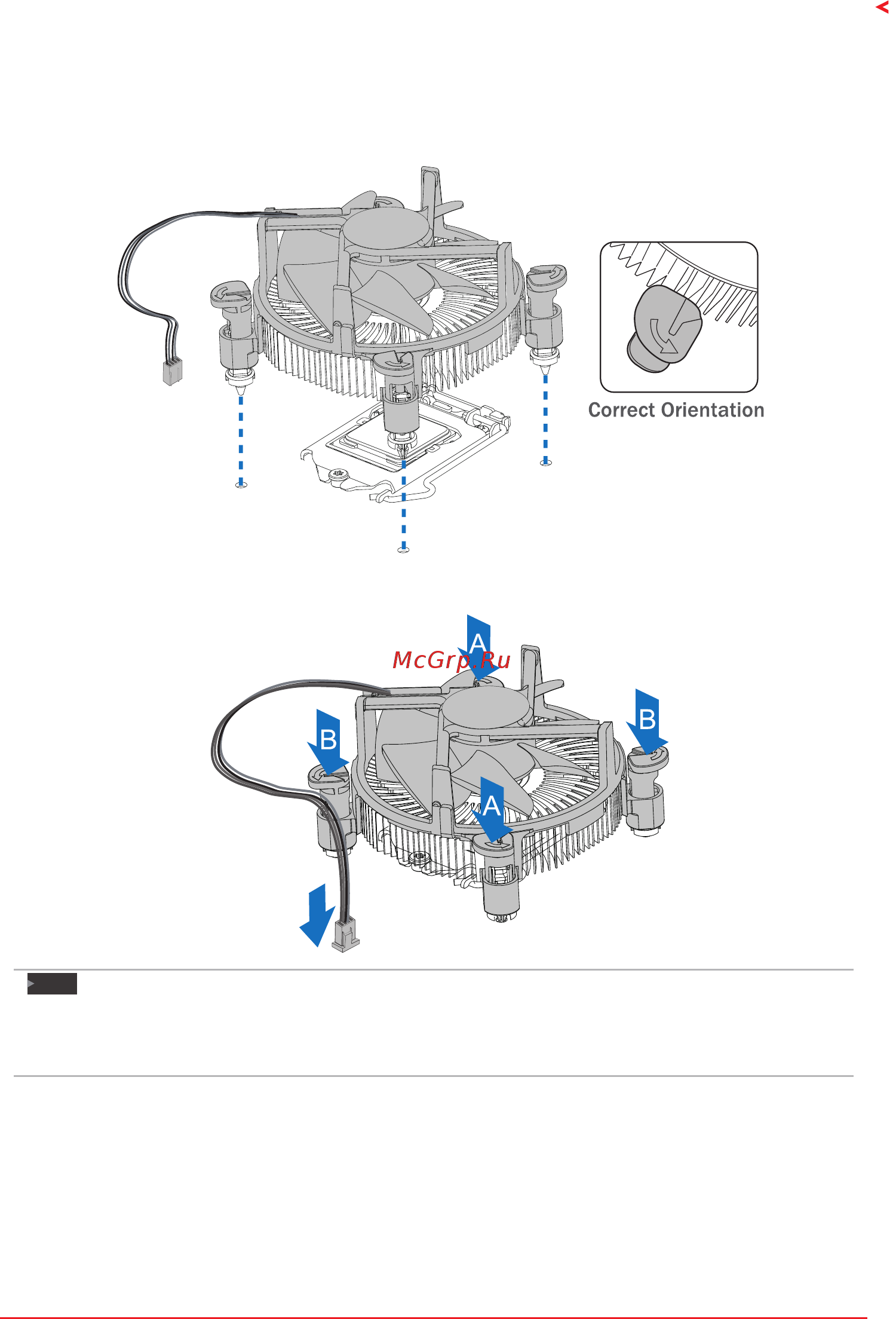 Biostar B150ET3 Версия 6.x [9/71] Install a heatsink