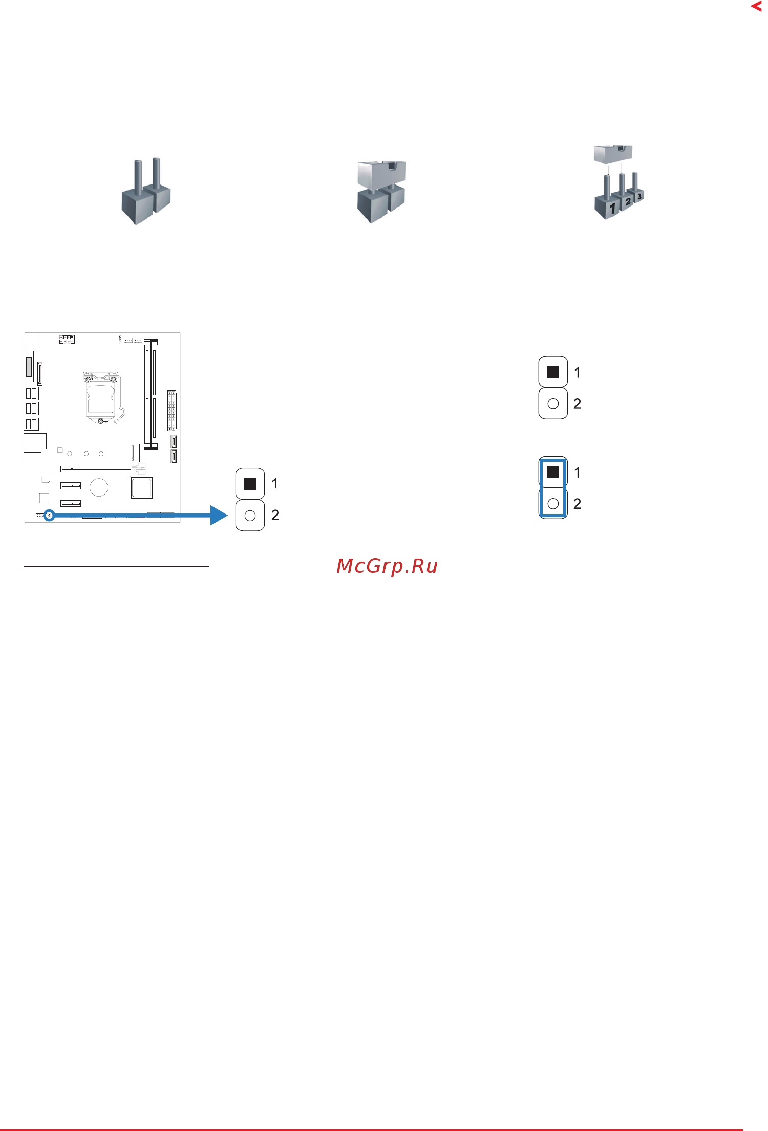 Biostar B250ET2 Версия 6.x [13/71] Jumper switch setting